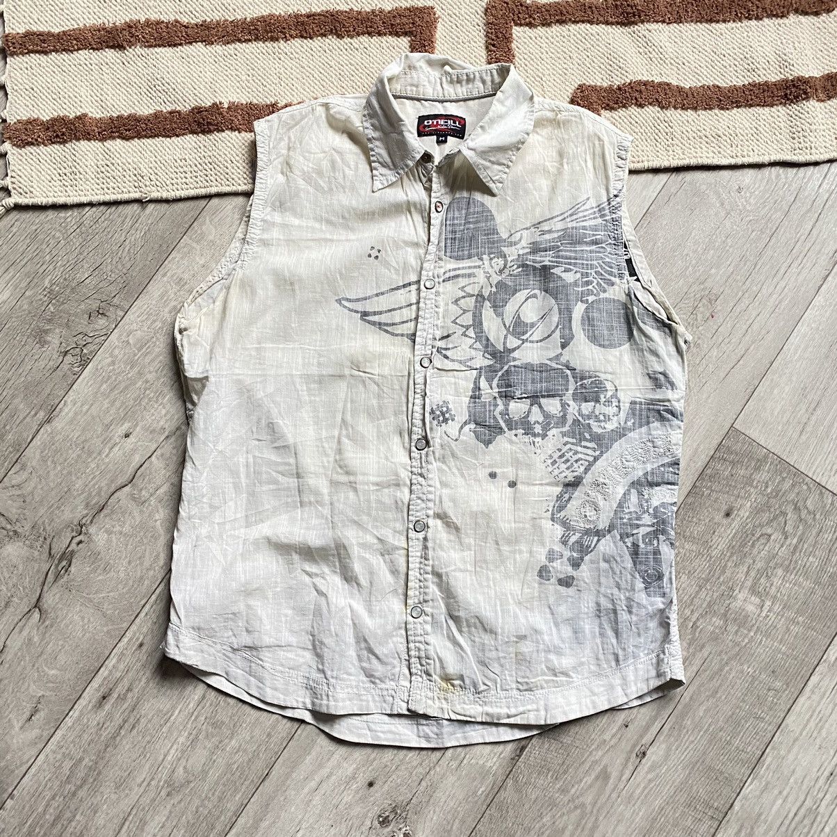 O'Neill VINTAGE ONEILL BIG LOGO TANK SHIRT AUSTRALIA SURF STYLE Size US M / EU 48-50 / 2 - 1 Thumbnail