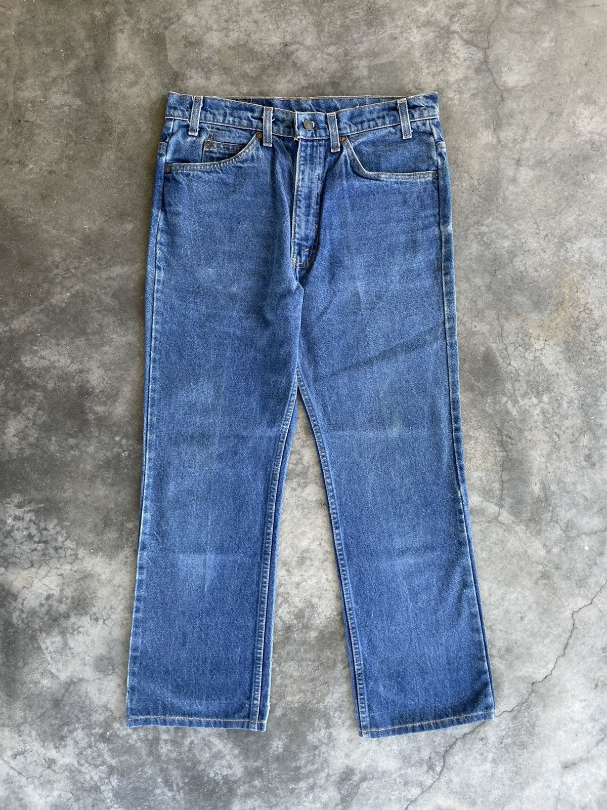 Levi's × Vintage VTG 80s Levi's 517 Orange Tab Size US 34 / EU 50 - 1 Thumbnail