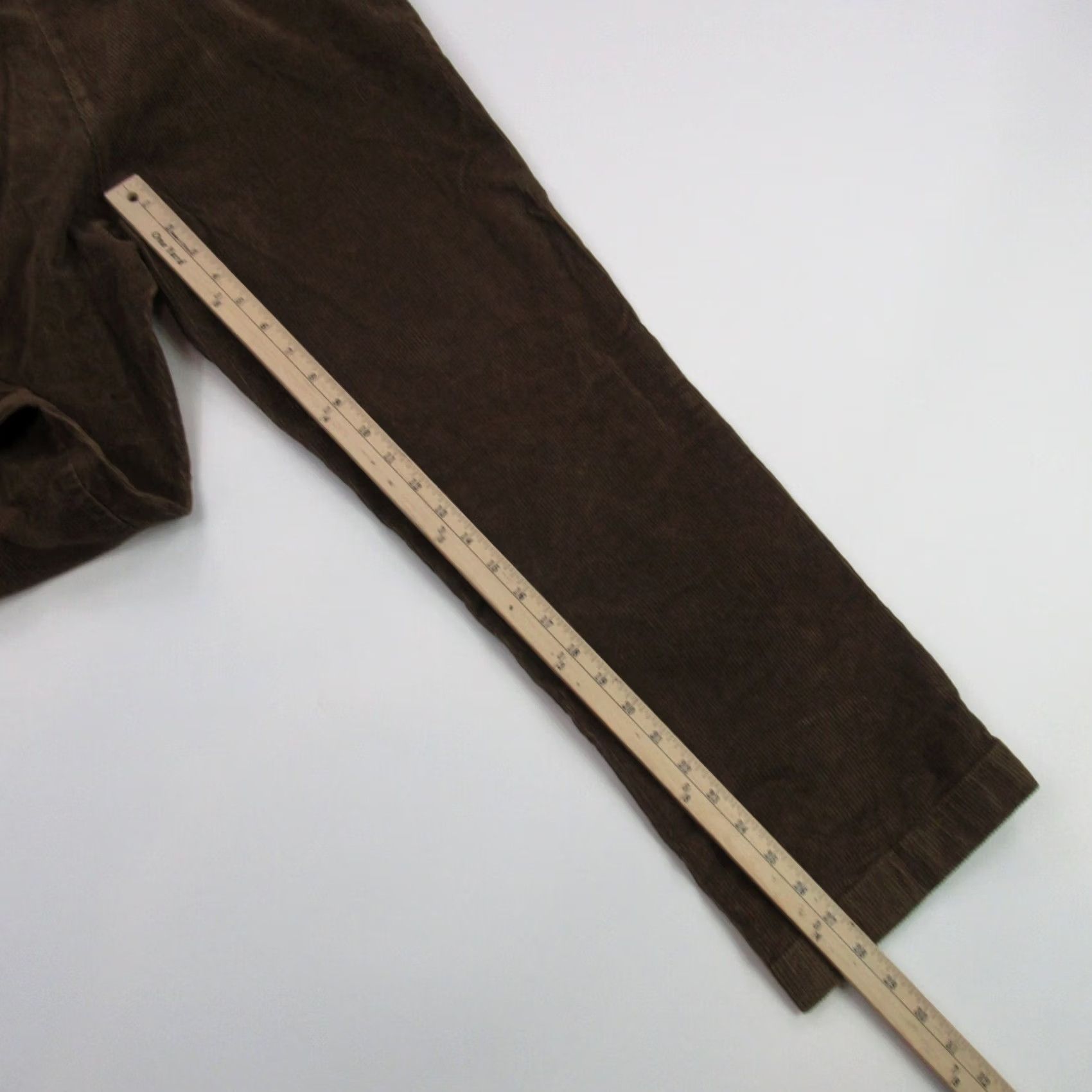 Vintage LL Bean Jeans Womens 34X29 Brown Corduroy Straight Leg Pockets Casual Pockets Size 24" / US 00 / IT 34 - 7 Thumbnail