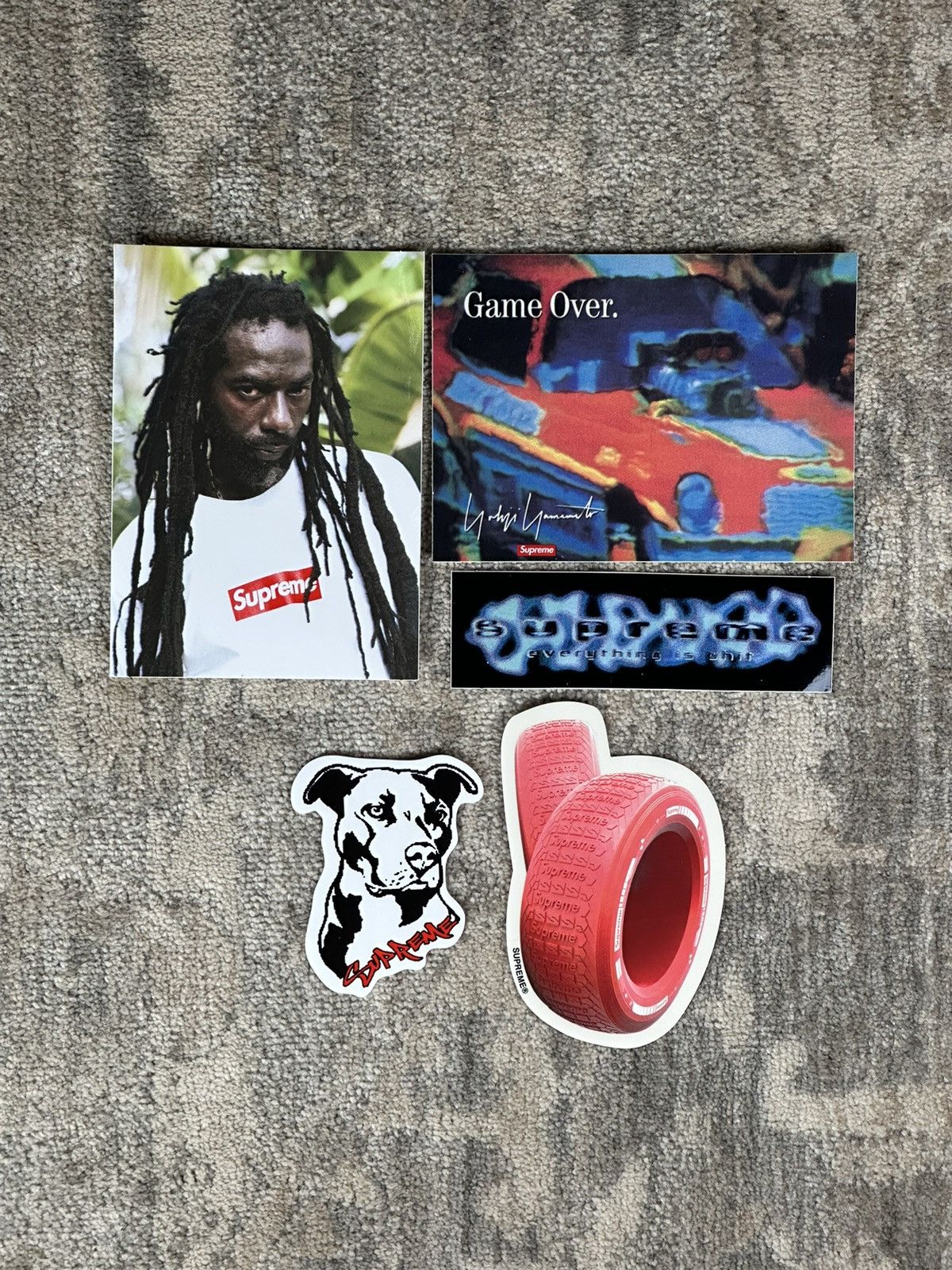 Supreme 5x Supreme Stickers Lot Size ONE SIZE - 1 Preview