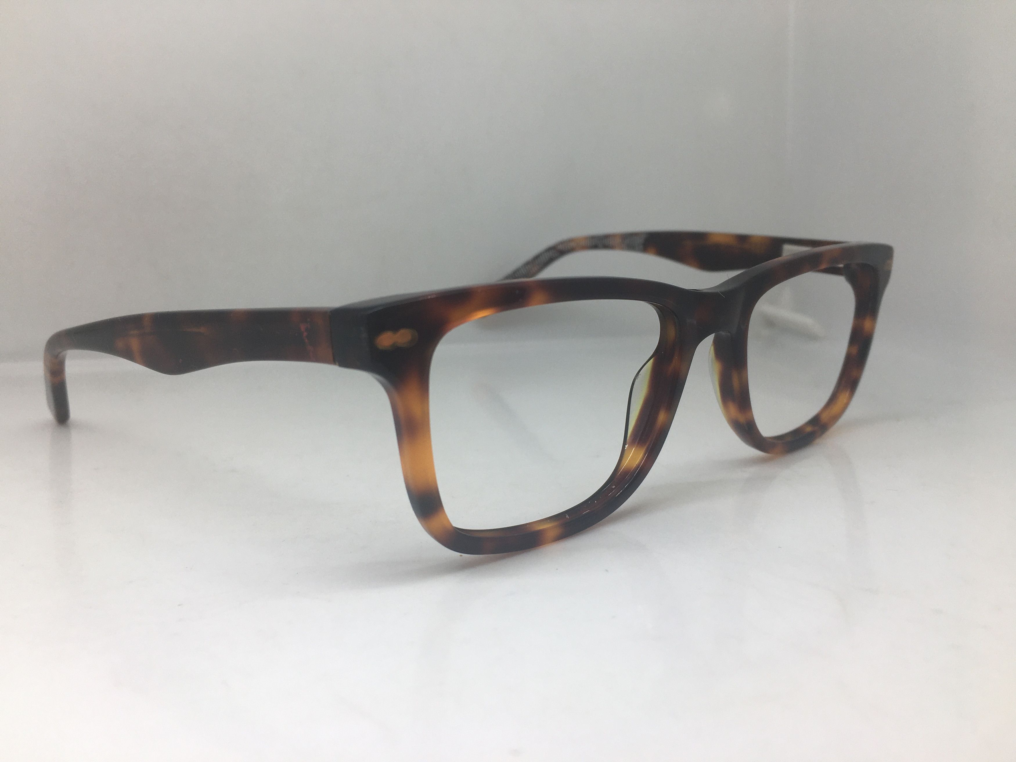 Vintage Handmade Tortoise RX Eyeglasses Frame Ivy League Size ONE SIZE - 2 Thumbnail