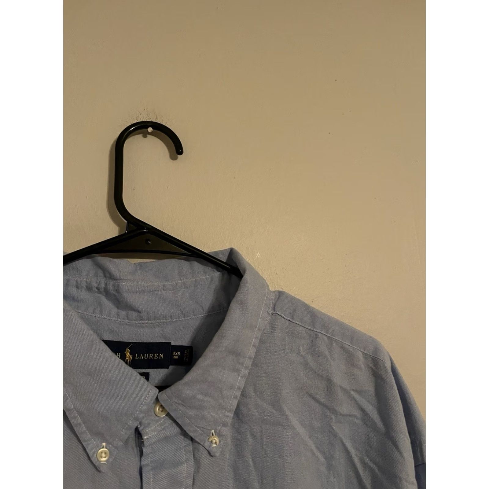 Polo Ralph Lauren Polo Ralph Lauren Chambray Oxford Blue L/S Button Up Shirt Men Big 4XB Shirt Button-Up Shirt Jersey Logo Size US XXL / EU 58 / 5 - 5 Thumbnail