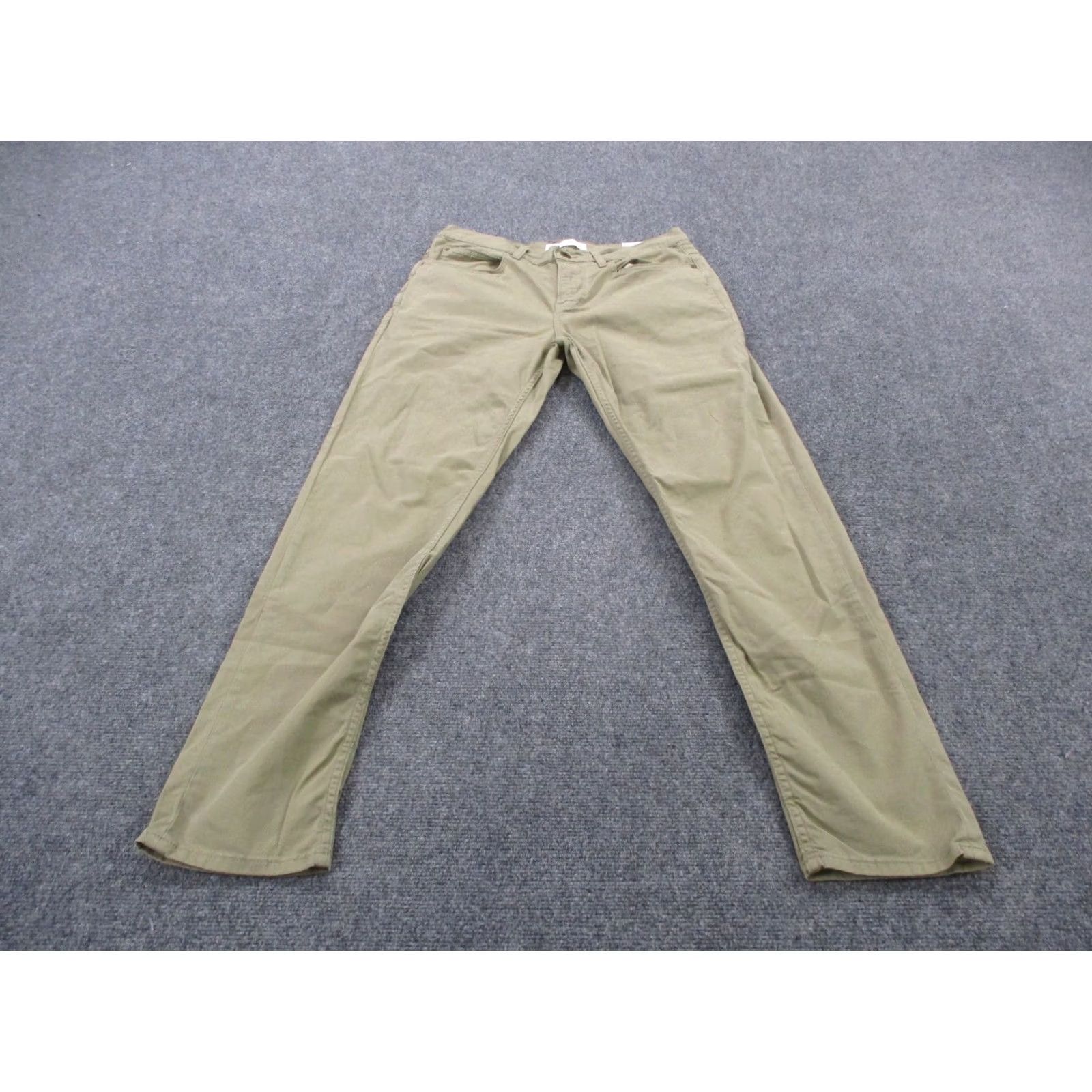 Billy Reid Billy Reid Pants Mens 33 X 32 Green Slim Fit Dress Pants Straight Leg Business Casual Size US 33 - 2 Thumbnail