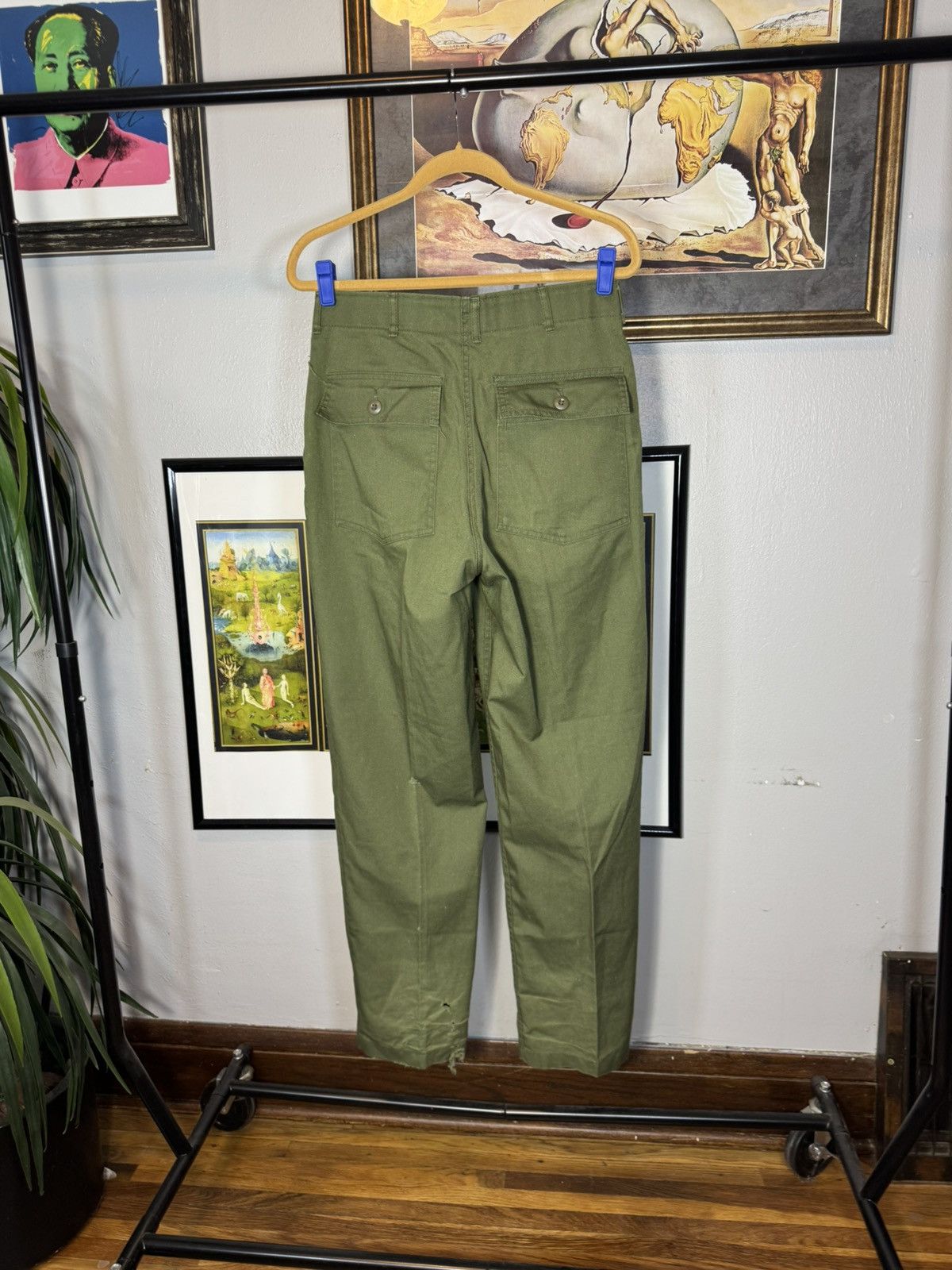 Vintage Vintage Army Pants 32 x 31 80s Size US 32 / EU 48 - 2 Thumbnail