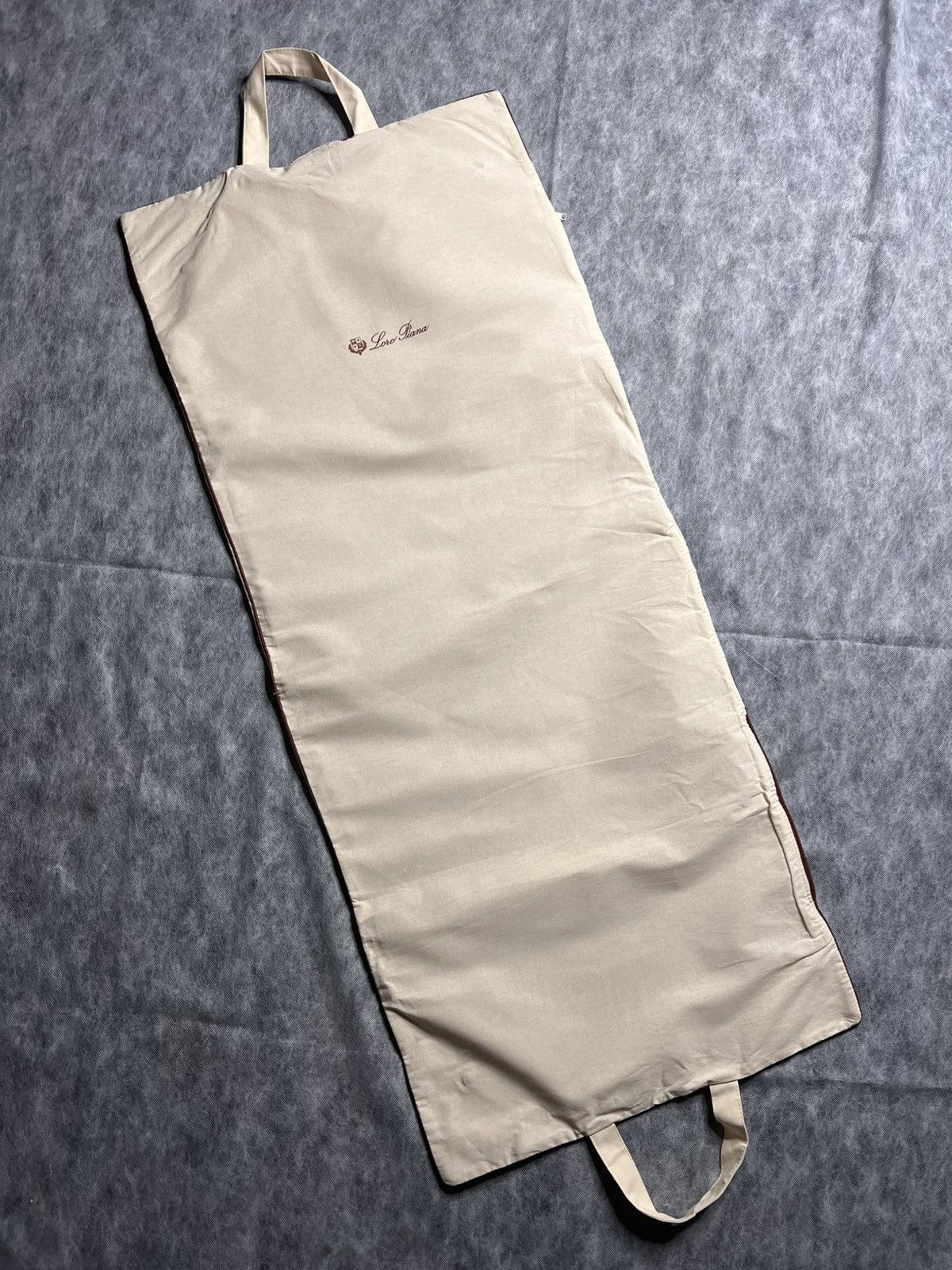 Loro Piana Loro Piana Garment Cover Ivory Suit Dust Bag 50/118 Size ONE SIZE - 2 Thumbnail