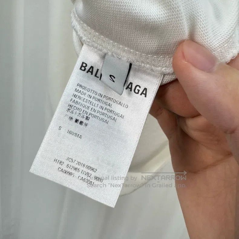 Balenciaga Balenciaga 3D Letter Printed Short Sleeve Size US S / EU 44-46 / 1 - 7 Thumbnail
