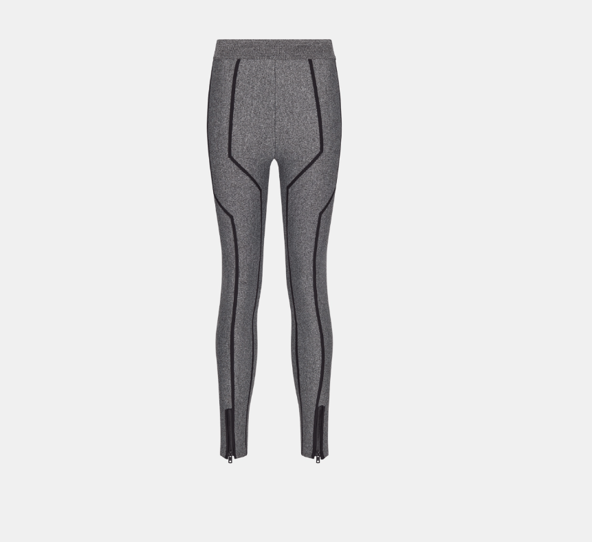 image of Dior O1W1Db10224 Fitted Pant In Gray in Grey, Women's (Size 32)