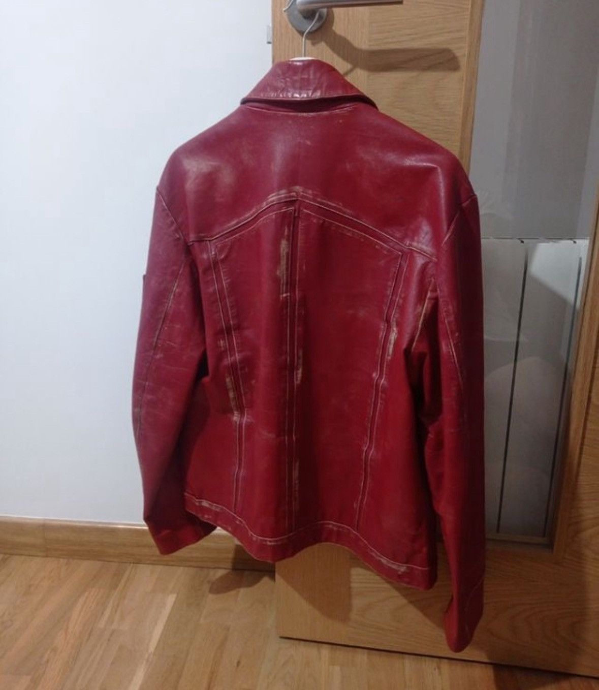 Miss Sixty Miss sixty red leather jacket L Size L / US 10 / IT 46 - 4 Thumbnail