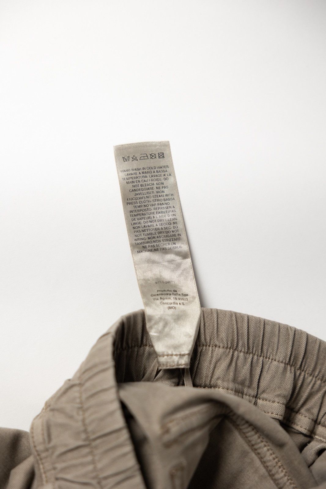 Rick Owens × Rick Owens Drkshdw Rick Owens DRKSHDW Canvas Pusher Pants Size US 29 - 12 Thumbnail