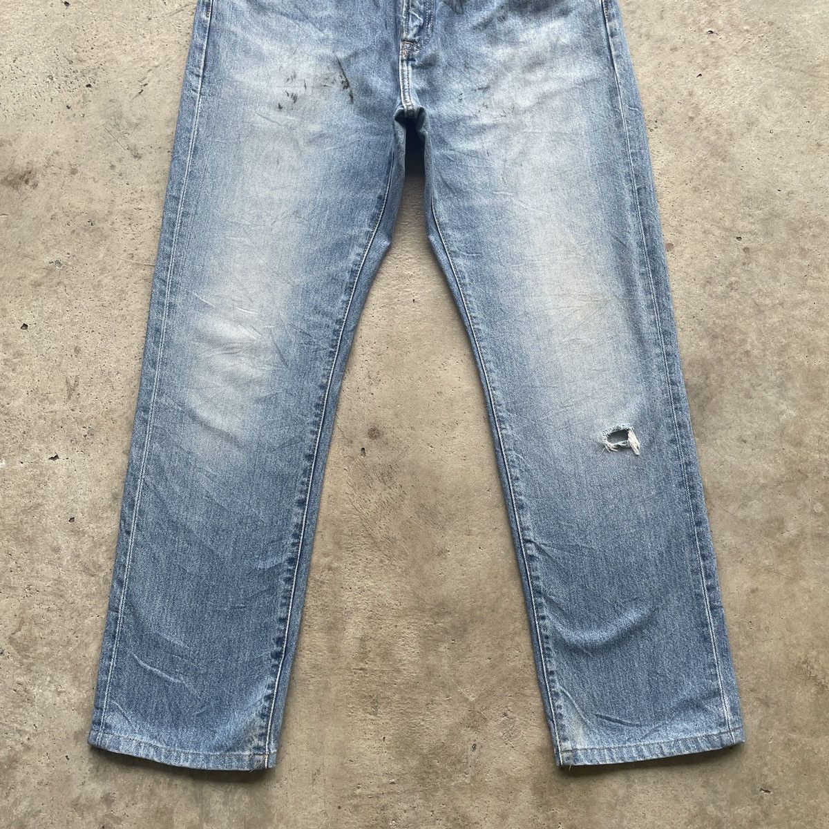 Japanese Brand W33💥 Vintage Japanese Brand Faded Denim Jeans Pants Size US 33 - 4 Thumbnail