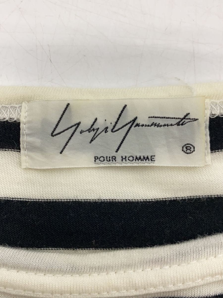Yohji Yamamoto Back Logo Striped Tee Size US L / EU 52-54 / 3 - 7 Thumbnail