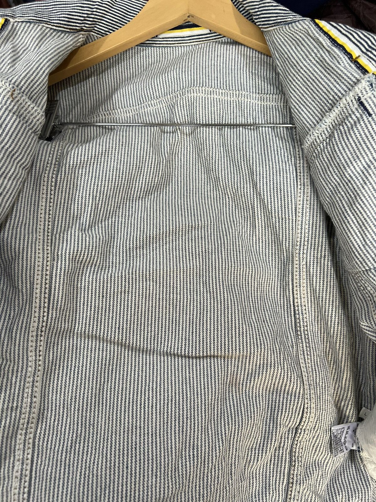 GU 🔥GU Hickory Stripe Denim Jacket Size M / US 6-8 / IT 42-44 - 11 Thumbnail