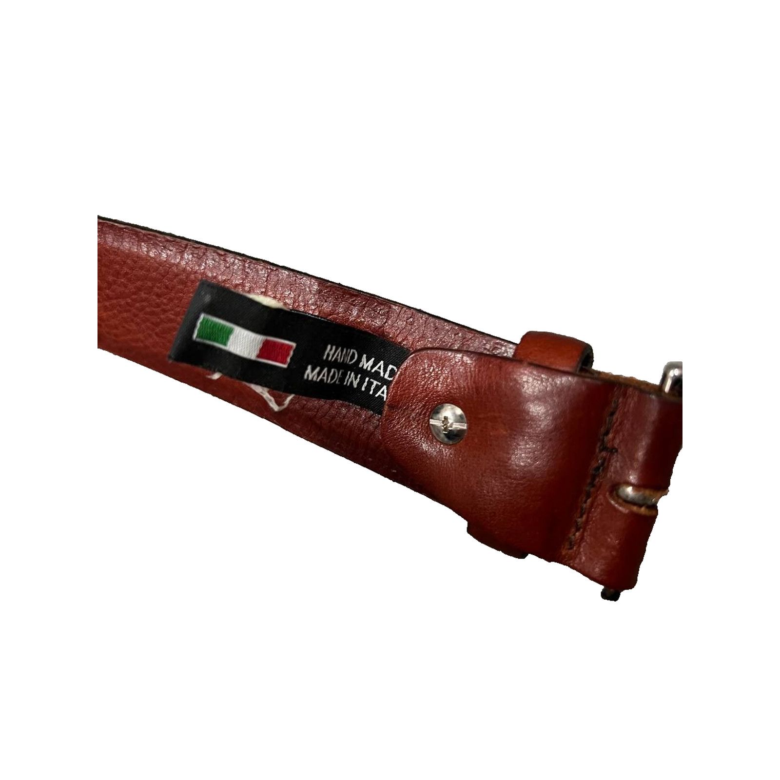 Vera Pelle Vera Pelle Genuine & Italy made Belt Brown 98 115 A003160 Size ONE SIZE - 5 Thumbnail