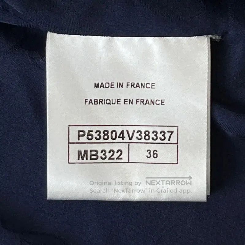 Chanel Chanel M Size Peacock Blue Cotton Blend Jacket . Size M / US 6-8 / IT 42-44 - 6 Thumbnail
