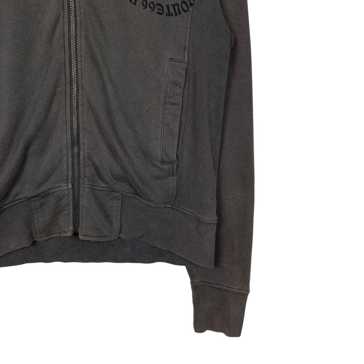 Japanese Brand INFINITY Black Label Crazy Rider Route 66 Hoodies #1715-C76 Size US L / EU 52-54 / 3 - 7 Thumbnail