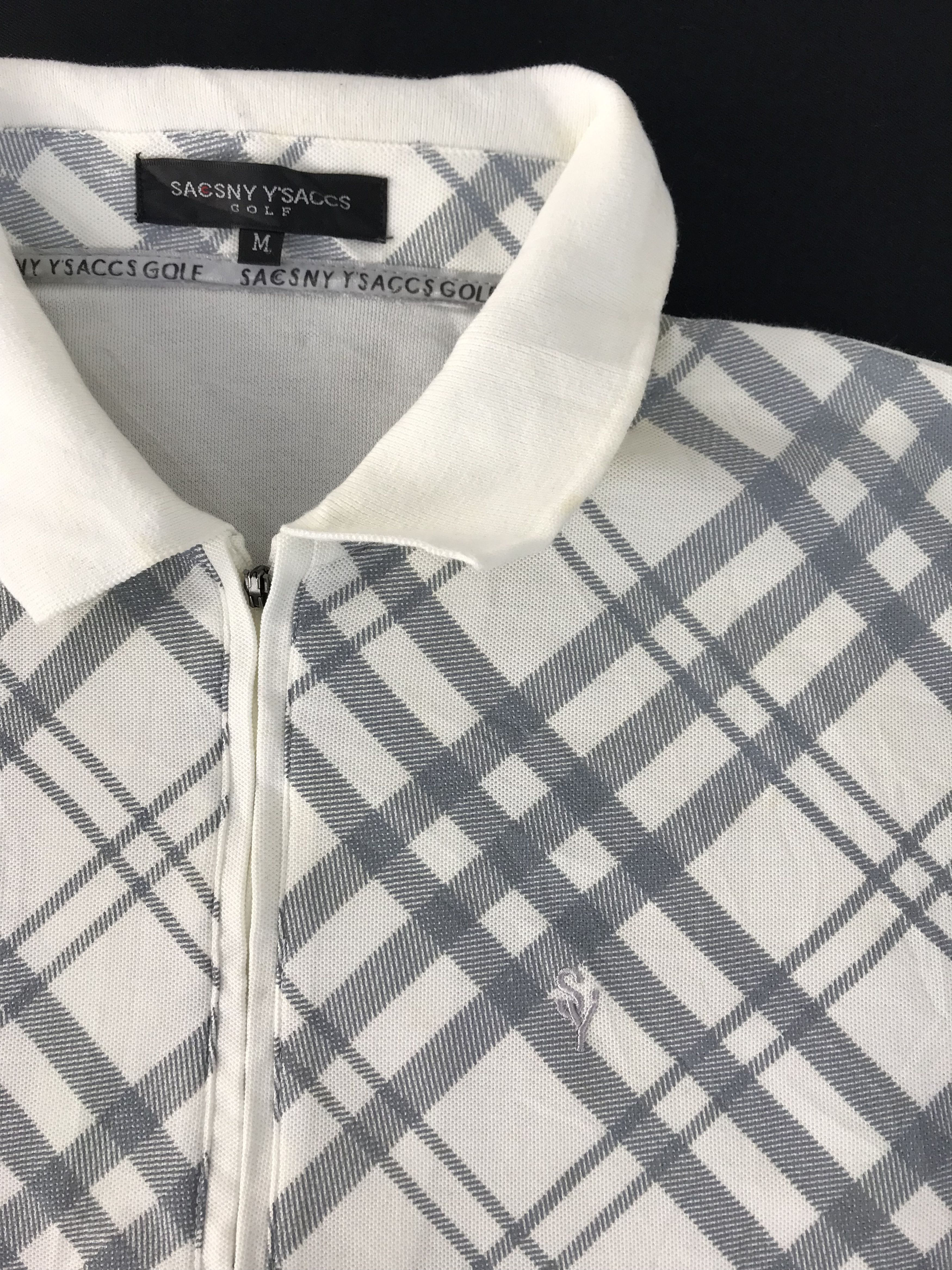 Other Yohji Yamamoto Sacsny Y’saccsny Golf Monogram Polo Tee Size US M / EU 48-50 / 2 - 3 Thumbnail