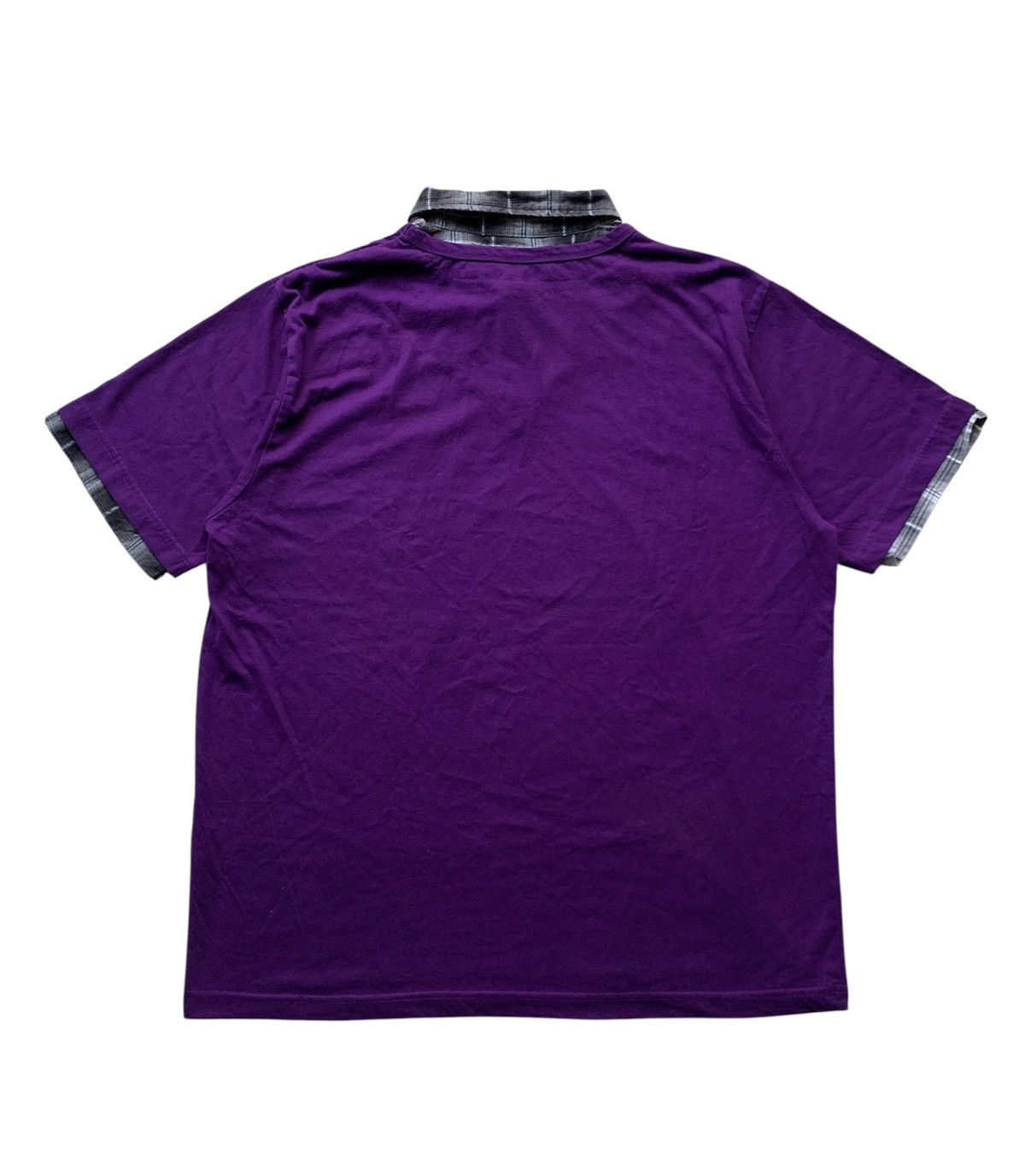 Japanese Brand Bay Leaf Poem Y2K ifsix LGB Vkei Double Layerd Tshirt Size US XL / EU 56 / 4 - 8 Thumbnail