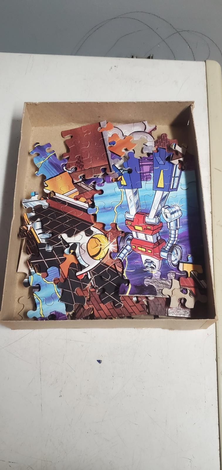 Golden Goose Exciting GoBots 200-Piece Jigsaw Puzzle - Missing one piece Size ONE SIZE - 4 Thumbnail