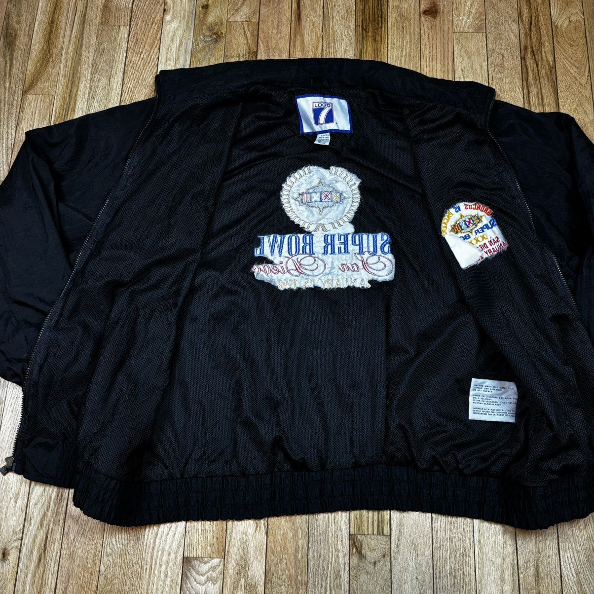 Logo 7 Vintage Super Bowl 1998 Packers/Broncos Logo 7 Jacket Size US XL / EU 56 / 4 - 4 Thumbnail