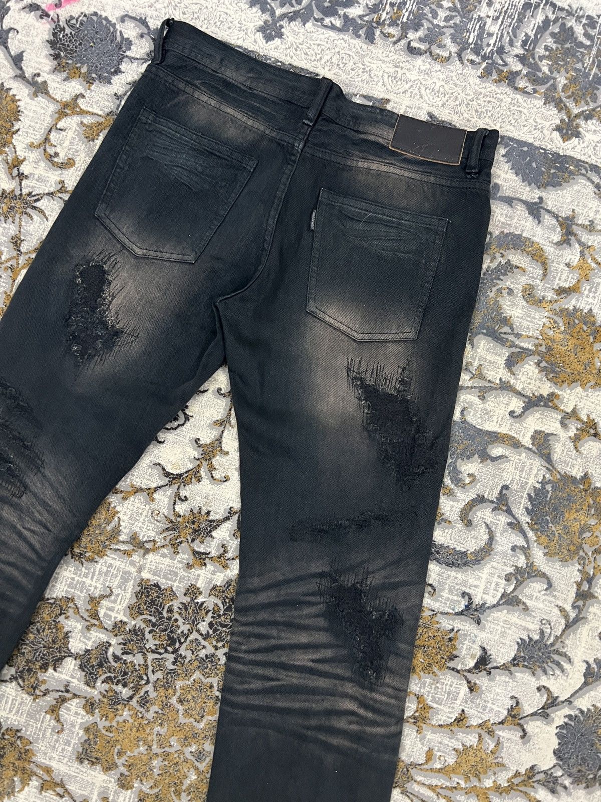 Tornado Mart TORNADO MART JAPANESE BRAND DISTRESSED DENIM Size US 33 - 12 Thumbnail