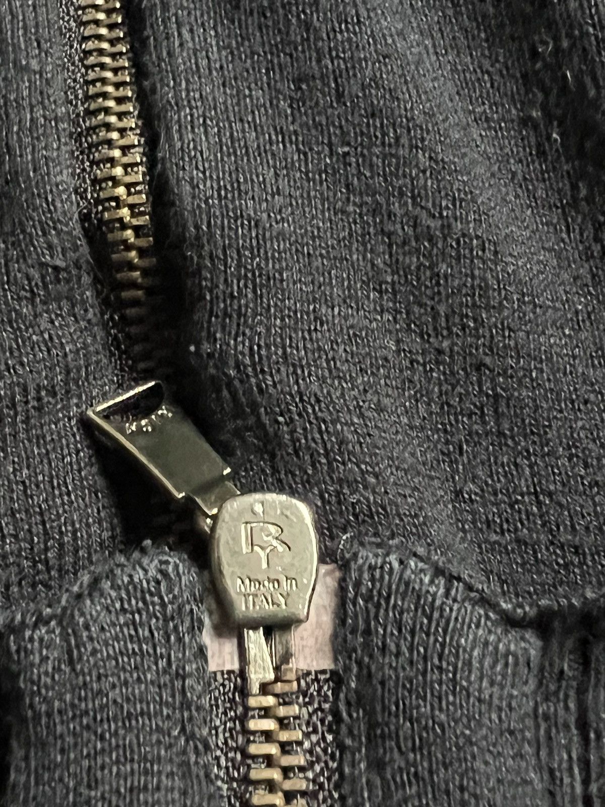 Richmond Denim John Richmond Denim Zipped Up Hoodie Black RARE Size US M / EU 48-50 / 2 - 5 Thumbnail