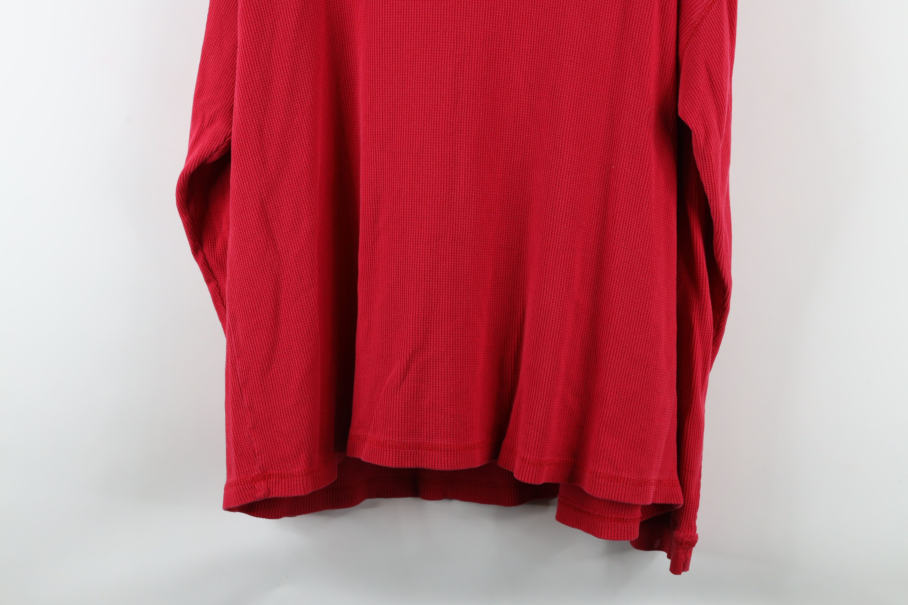 Vintage Vintage 90s Ohio State University Thermal Waffle T-Shirt Size US XXL / EU 58 / 5 - 13 Thumbnail