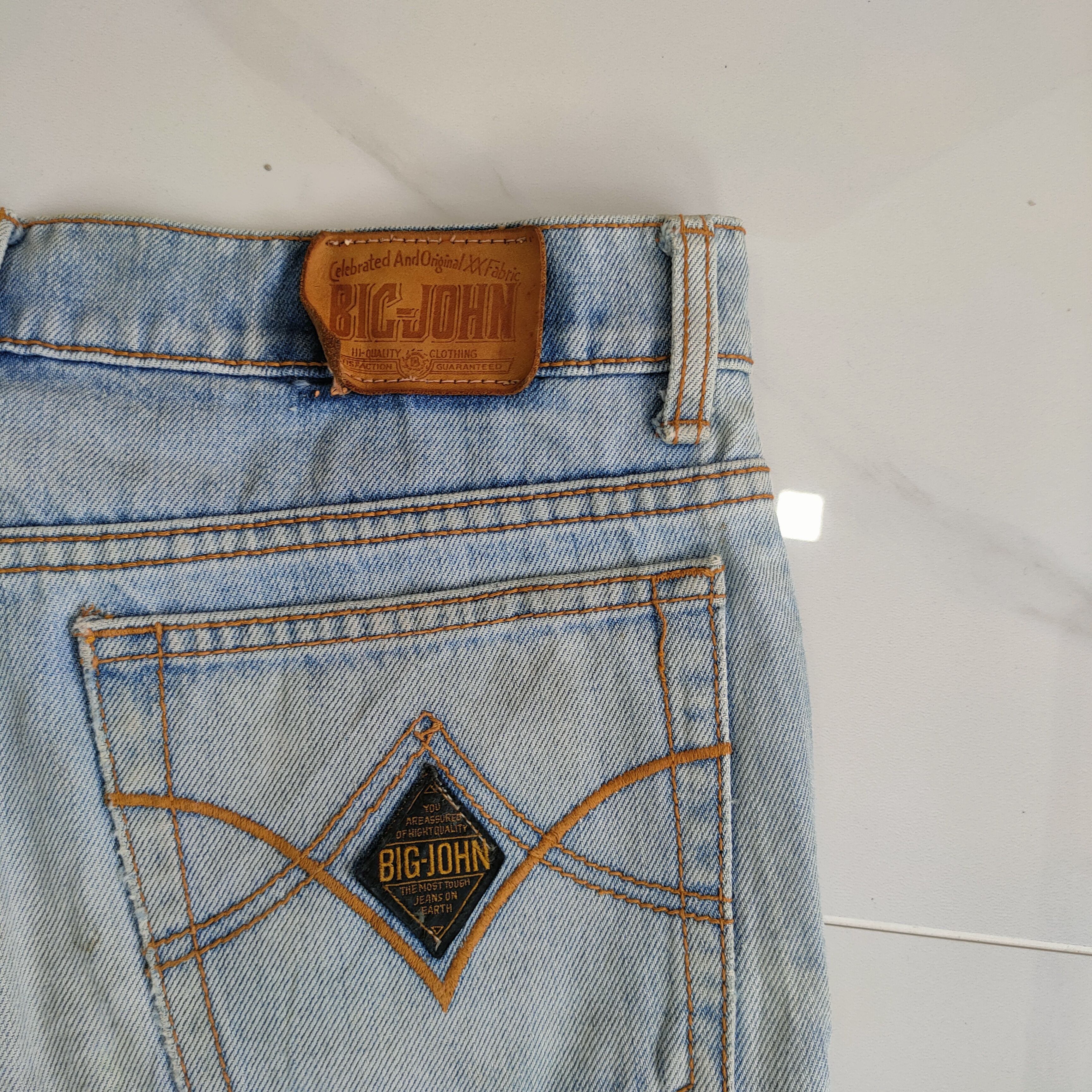 Japanese Brand VINTAGE JAPANESE DISTRESSED JEAN DENIM PANTS Size US 32 / EU 48 - 13 Thumbnail