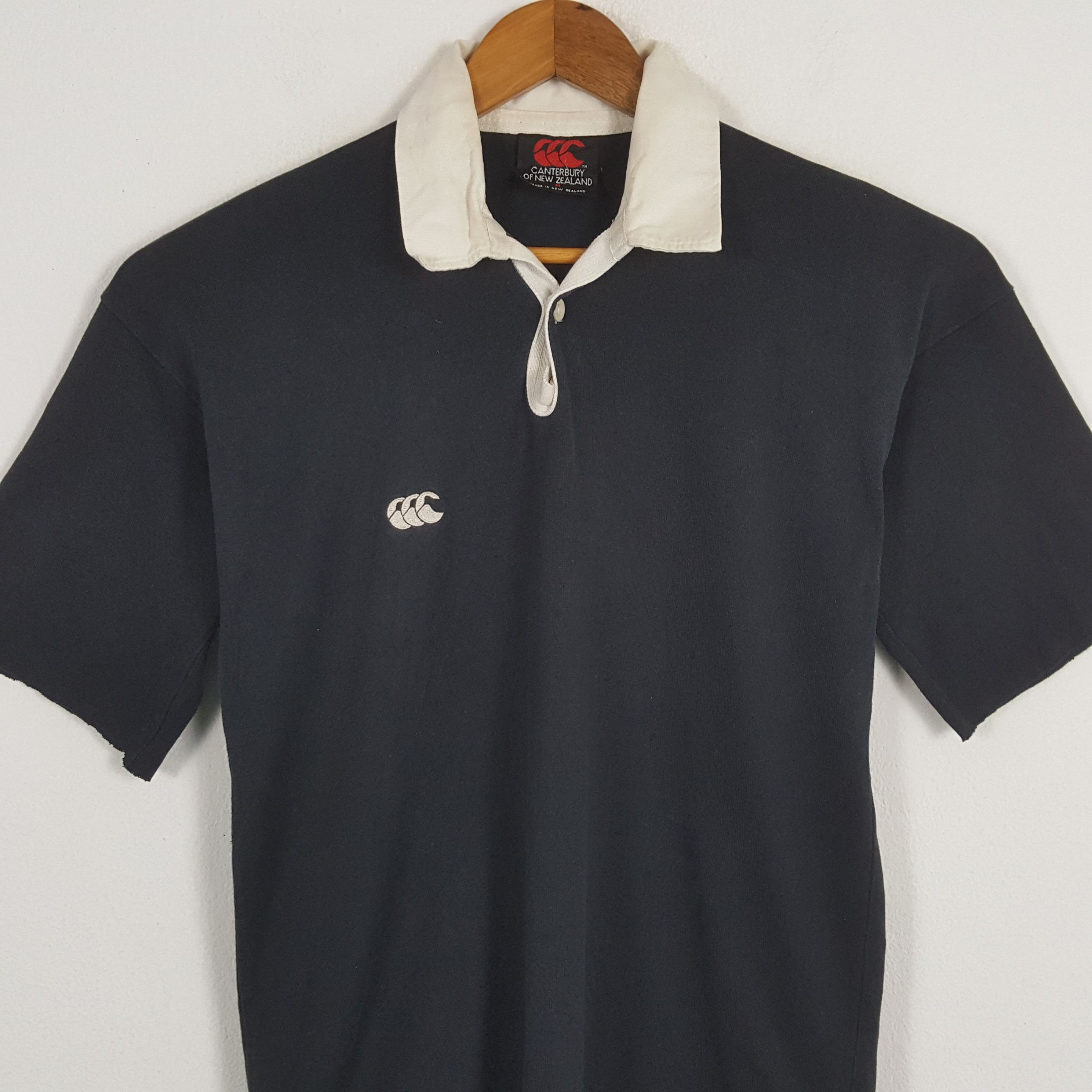 Canterbury of New Zealand × Vintage Vintage CANTERBURRY OF NEW ZEALAND Polos Rugby Jersey Style Size US M / EU 48-50 / 2 - 2 Thumbnail