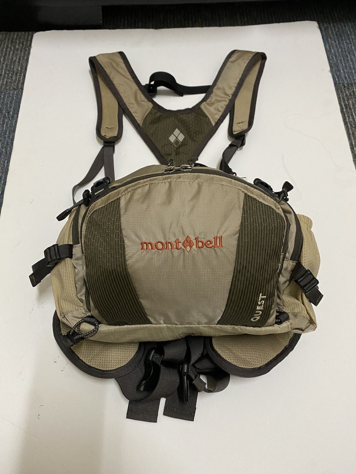 Japanese Brand × Montbell MONTBELL Quest Lumbar Waist Pouchbag Hiking Outdoor Bagpack Size ONE SIZE - 1 Thumbnail