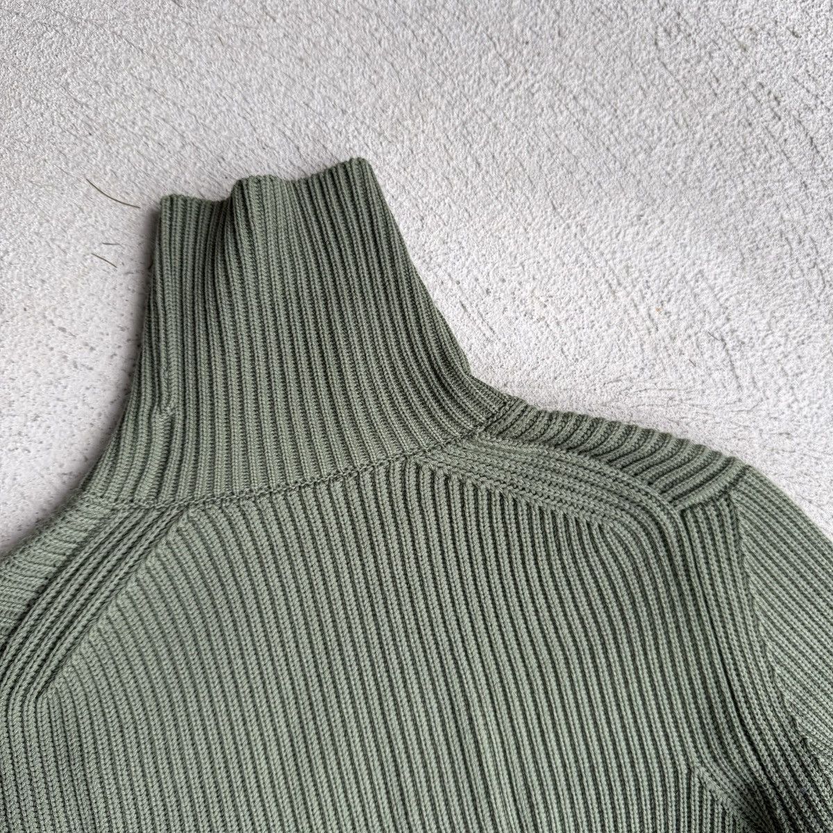 Auralee Auralee rib knit turtleneck sweater Size US M / EU 48-50 / 2 - 3 Thumbnail