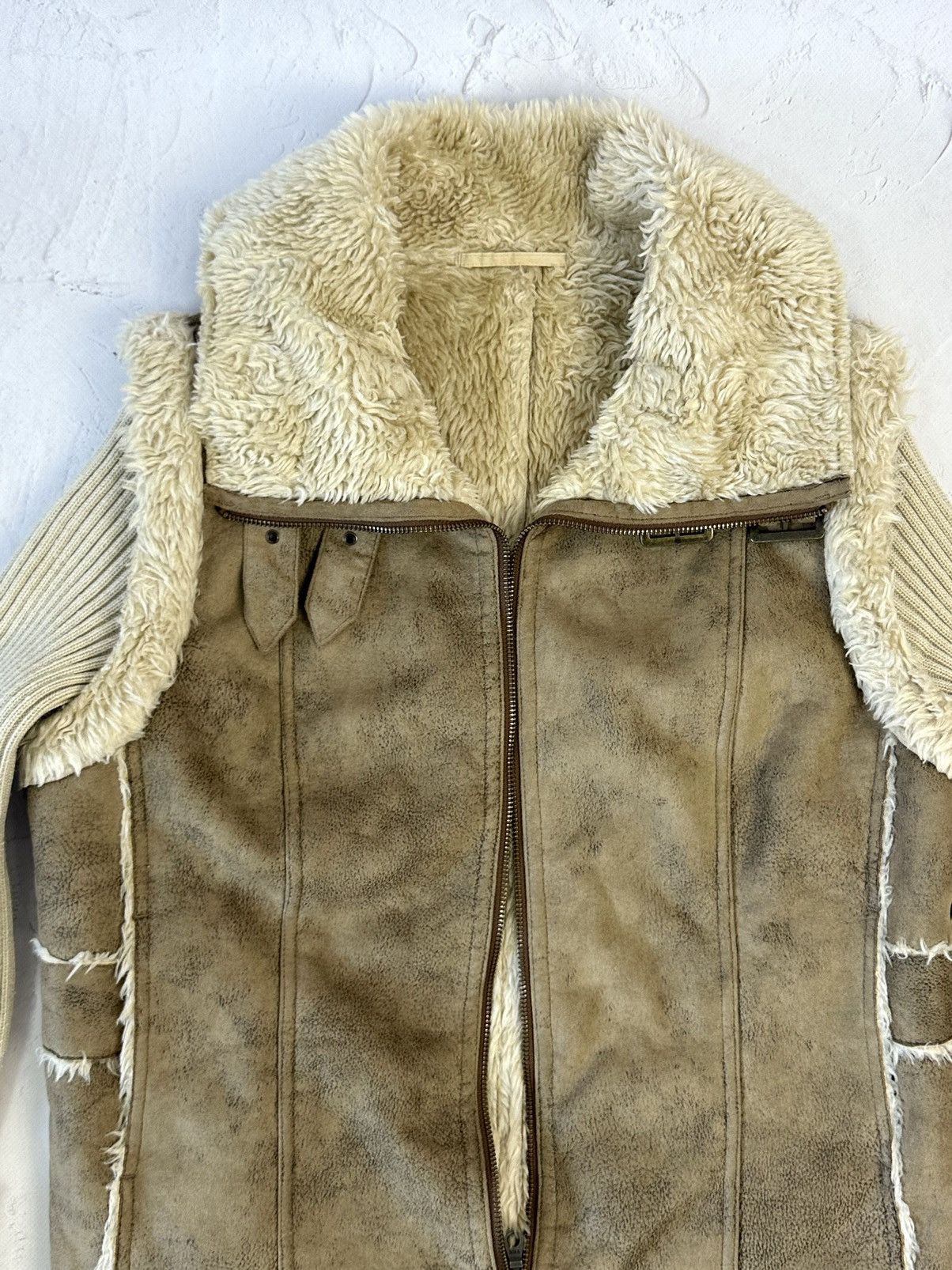 If Six Was Nine Vintage fur sheepskin coat Size XL / US 12-14 / IT 48-50 - 5 Thumbnail