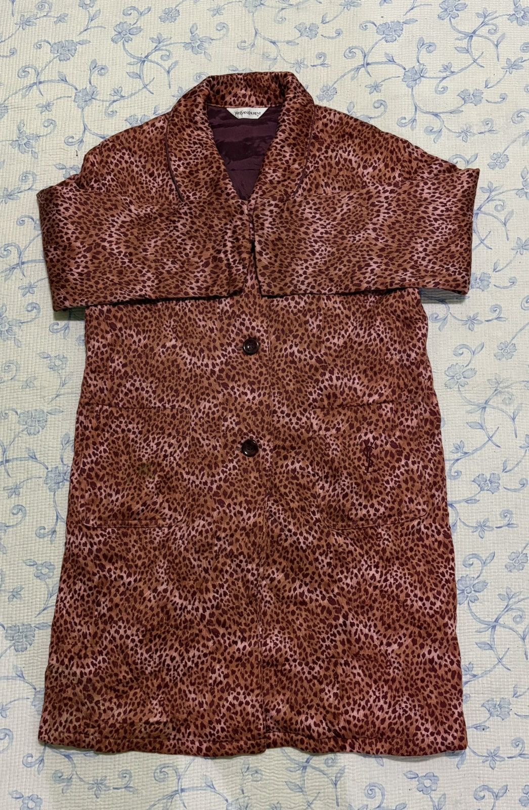 Yves Saint Laurent Yves Saint Laurent Leopard Long Jacket Size US M / EU 48-50 / 2 - 7 Thumbnail