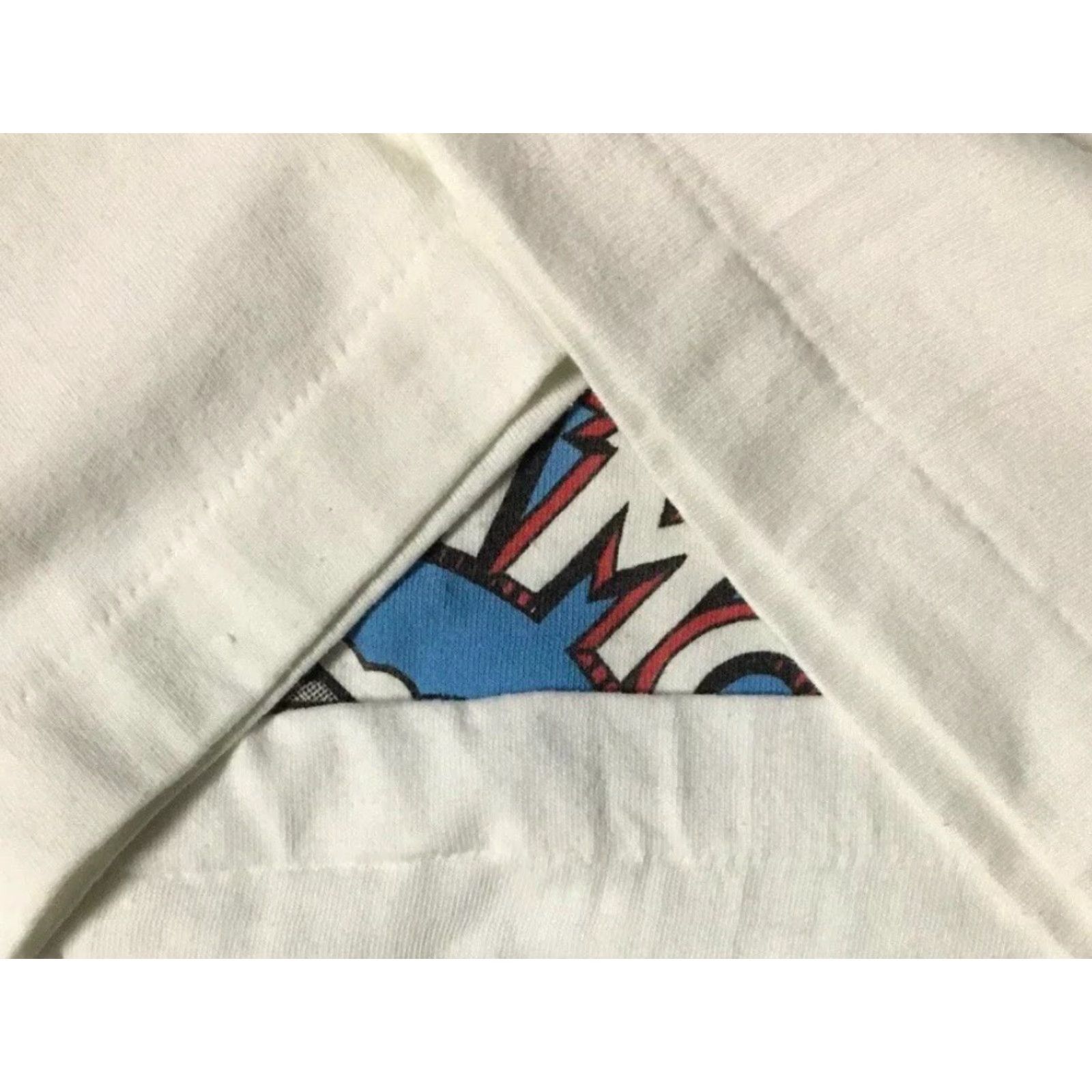 Nautica VINTAGE Nanaimo Canada Faded Shirt L XL Art Beach Nautical Surf Grunge Punk 90s Shirt Men White Beach Water Graphic Tee 80s 90s Size US L / EU 52-54 / 3 - 3 Thumbnail