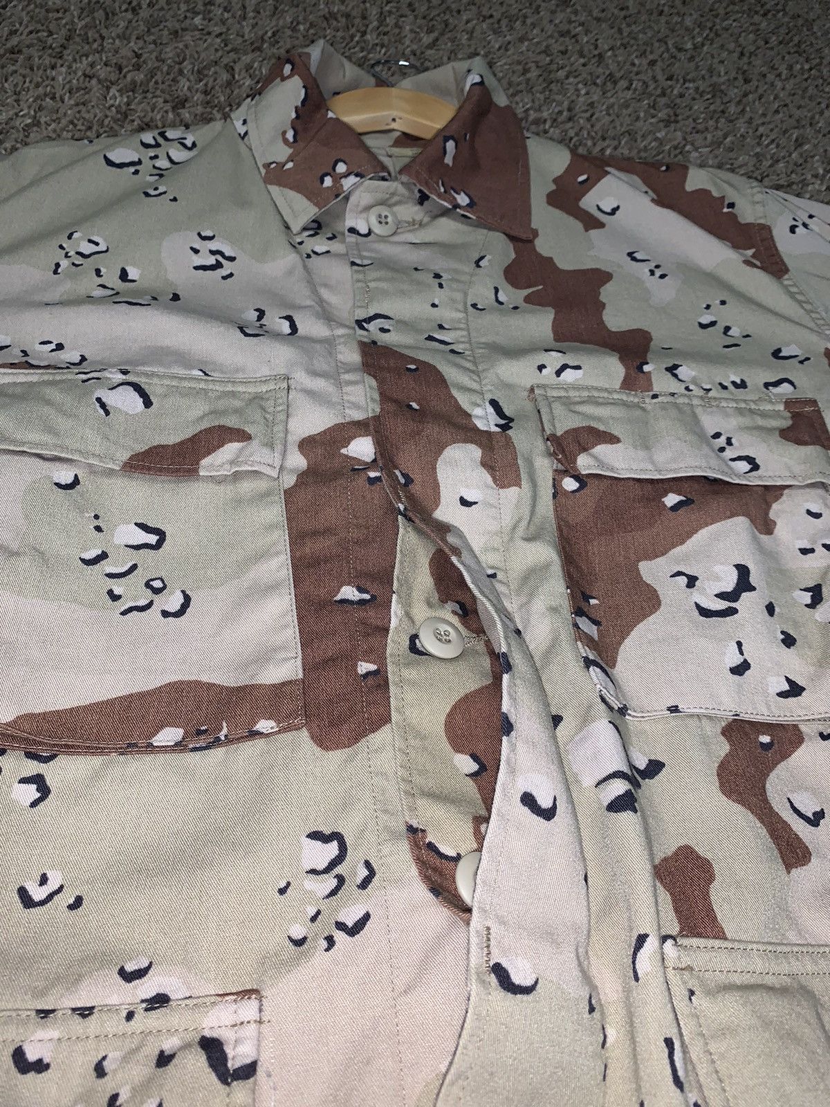 Vintage Vintage Desert Camo Military Jacket/Coat Size US L / EU 52-54 / 3 - 5 Thumbnail