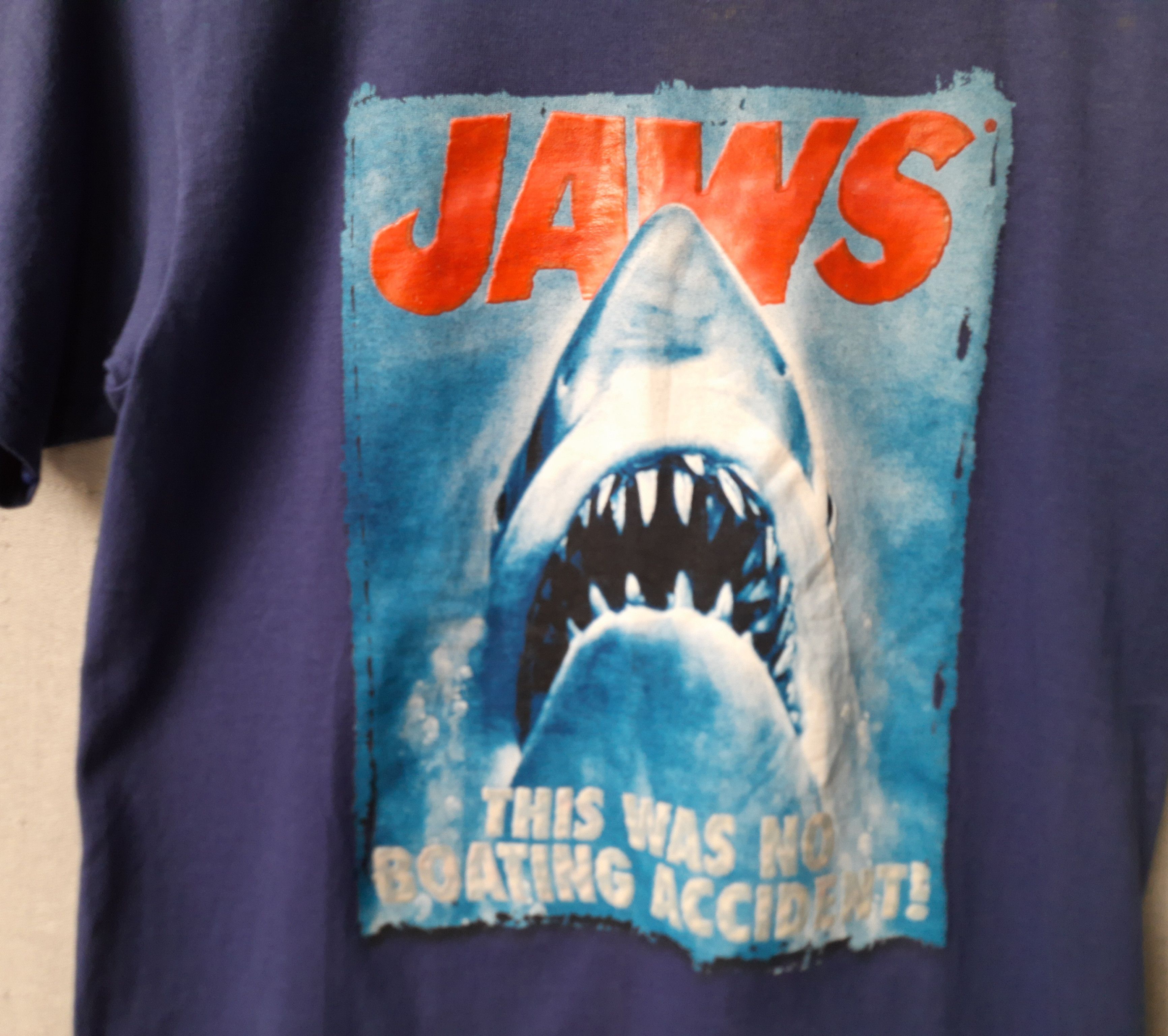 Universal Studios Y2K JAWS Universal Studios Movie Promo Tshirt Size US S / EU 44-46 / 1 - 7 Thumbnail