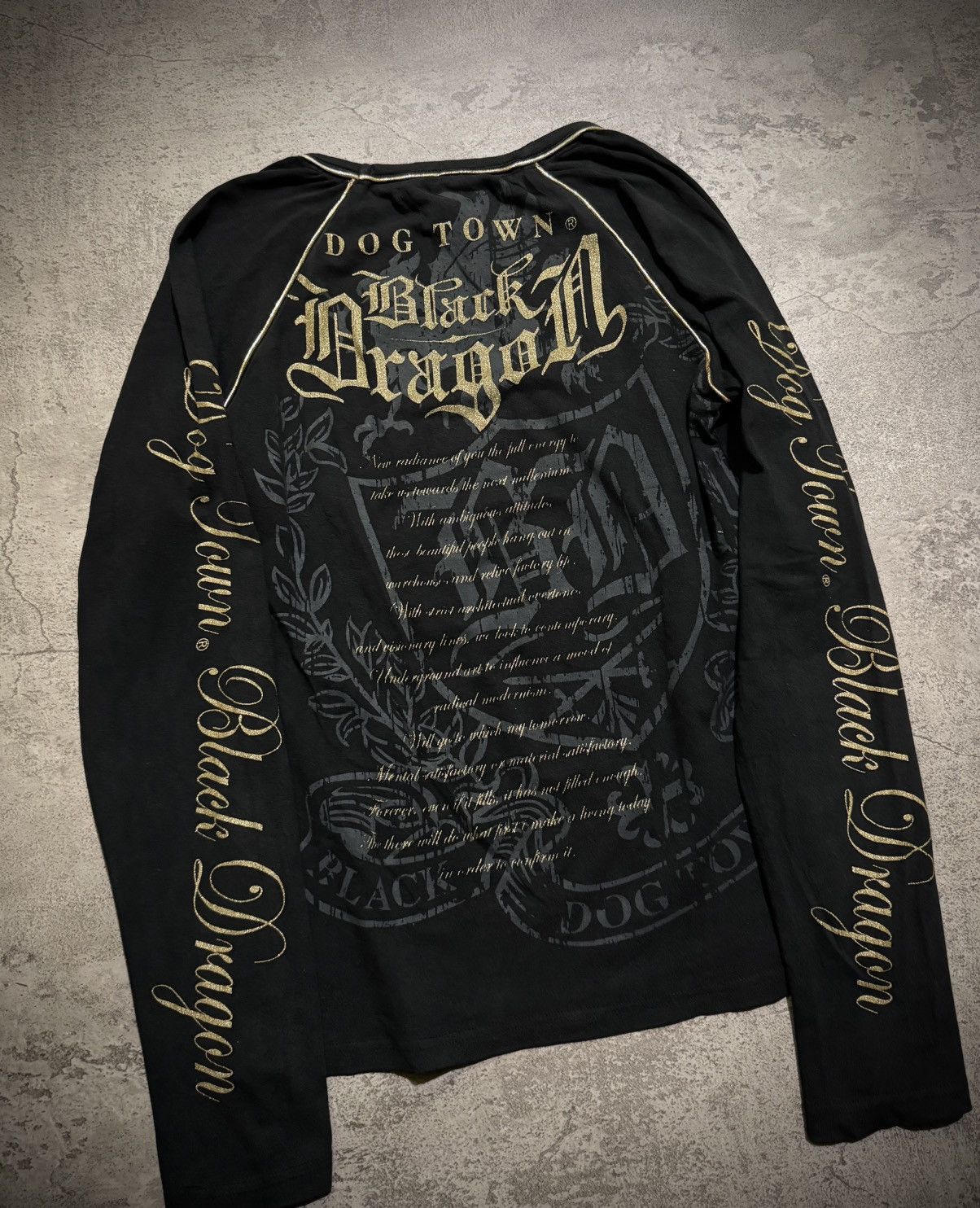 Dogtown Y2k Dogtown Poem Grunge Ifsixwasnine Longsleeve Size US M / EU 48-50 / 2 - 2 Thumbnail