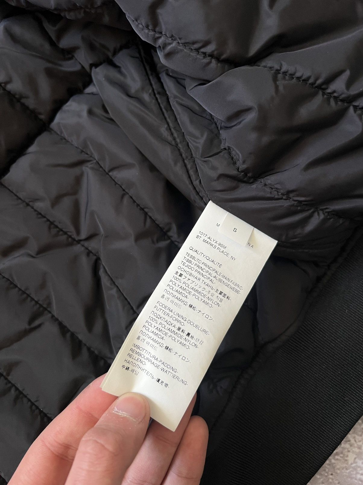 1017 ALYX 9SM Lux Bomber Jacket 1017 ALYX 9SM Size S Size US S / EU 44-46 / 1 - 18 Thumbnail