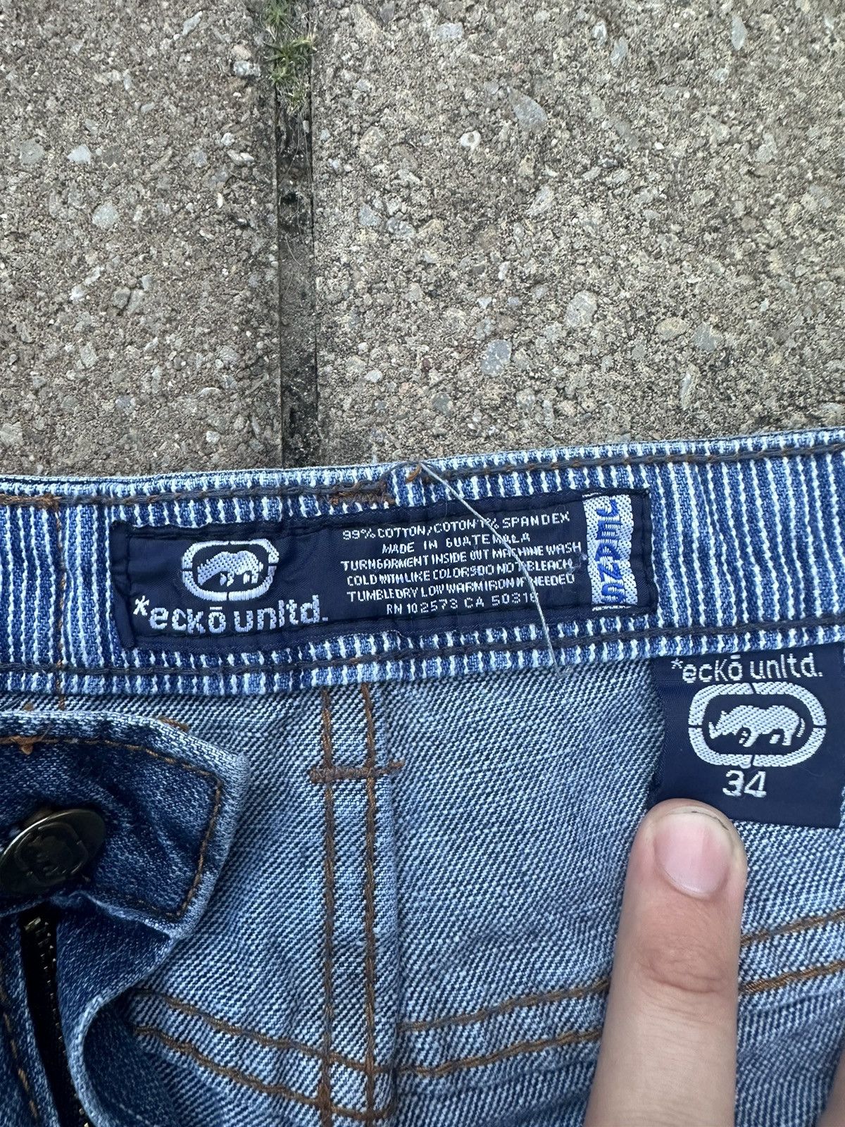 Ecko Unltd. Vintage Eckō jeans Size US 34 / EU 50 - 5 Thumbnail