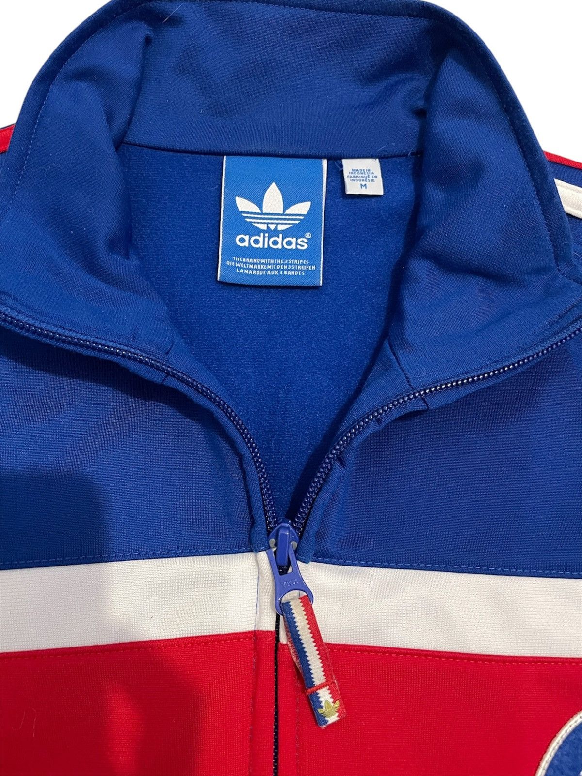 Adidas Adidas originals France vintage Track Jacket Y2K Football Size US M / EU 48-50 / 2 - 3 Thumbnail