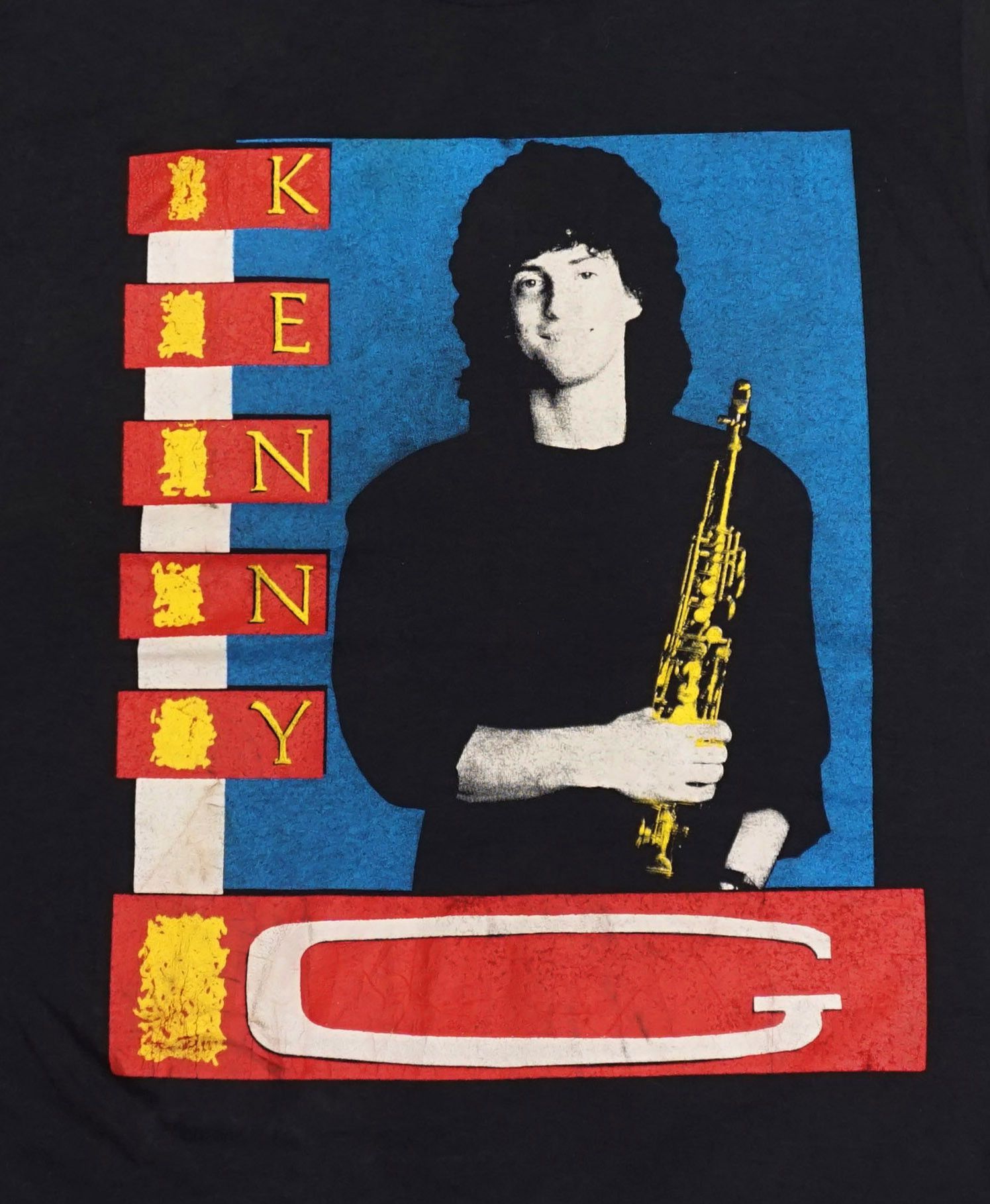 Band Tees × Vintage 80's Kenny G. T-Shirts Made in USA Size US L / EU 52-54 / 3 - 2 Thumbnail