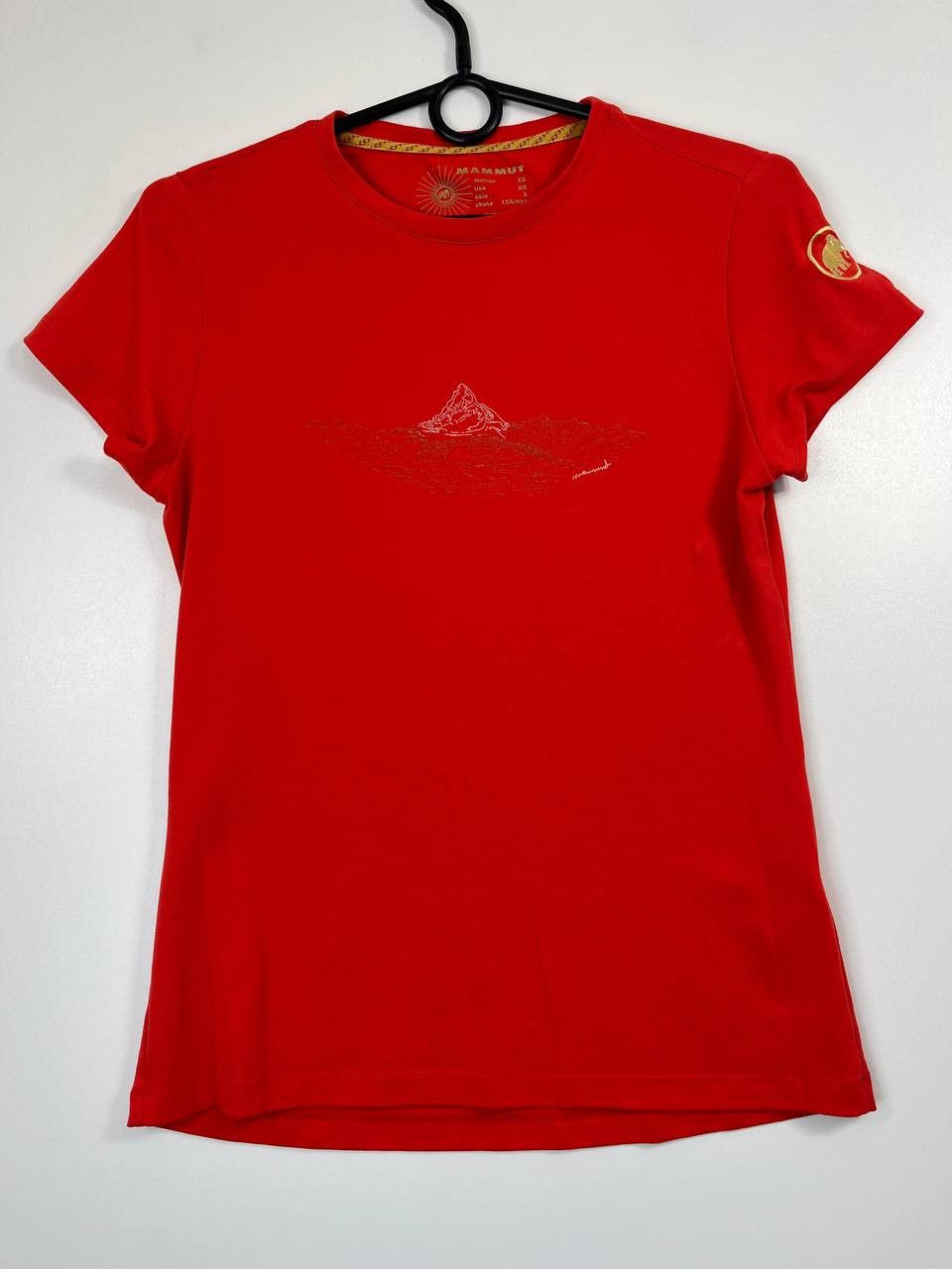Mammut Mammut Women Graphic Mountain T Shirt Red Short Size Xs Size XS / US 0-2 / IT 36-38 - 1 Thumbnail