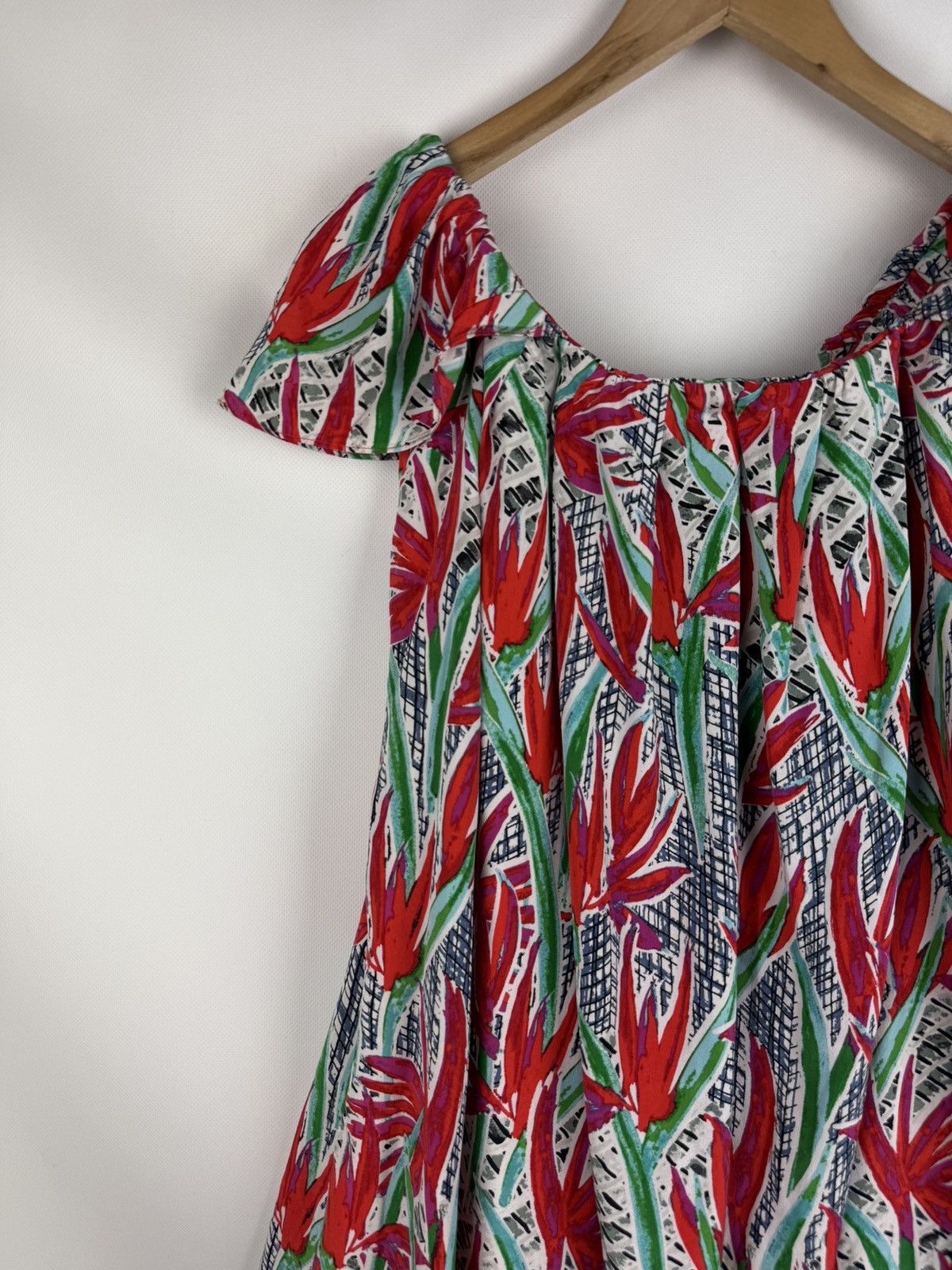 Kenzo Kenzo Ladies Floral Pattern Short Sleeve Silk Tunic Dress Size XS / US 0-2 / IT 36-38 - 17 Thumbnail