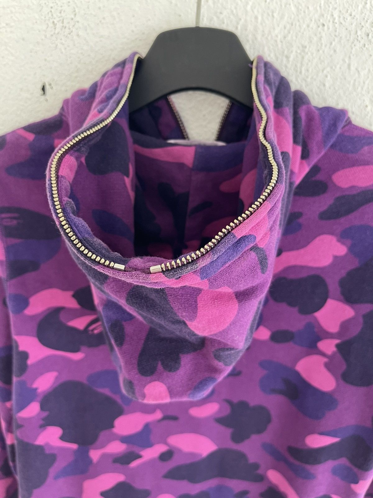 Bape Bape Purple Camo Sta Full Zip Hoodie Newjeans Fit Size XS / US 0-2 / IT 36-38 - 11 Thumbnail