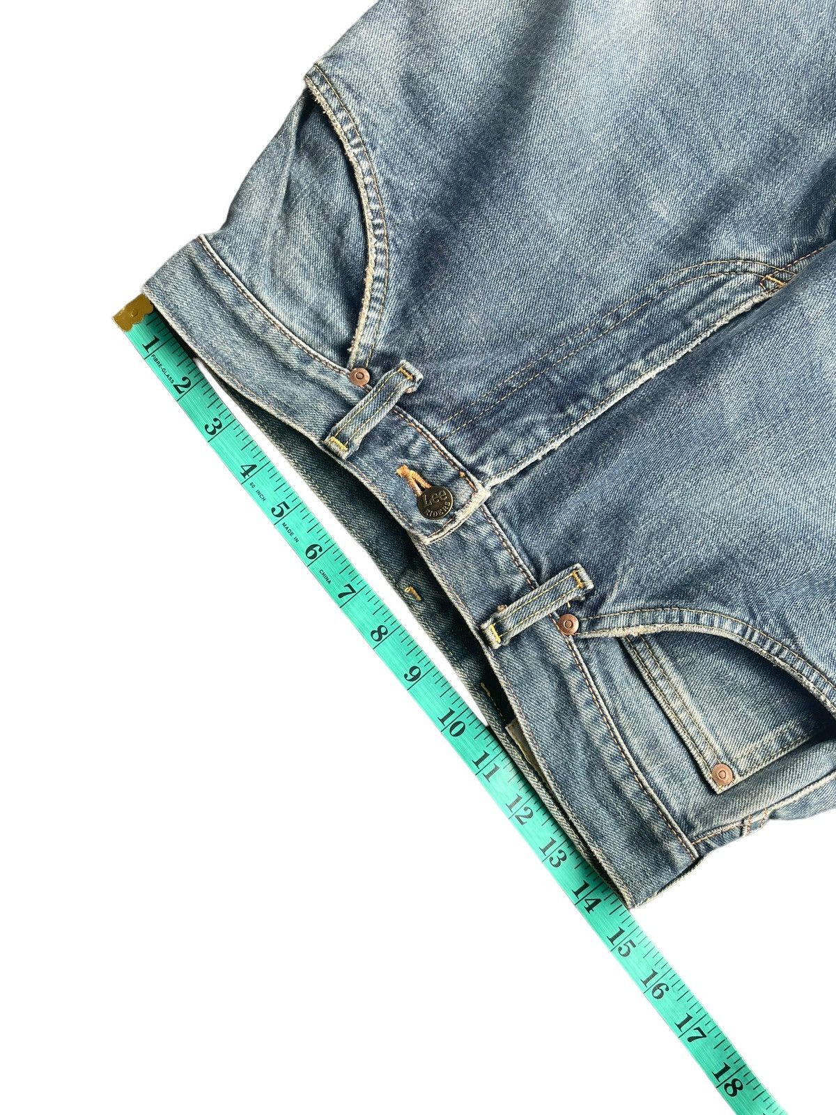 Lee × Vintage Vintage Miss Lee Riders Half Selvedge Denim Size 29" - 20 Thumbnail