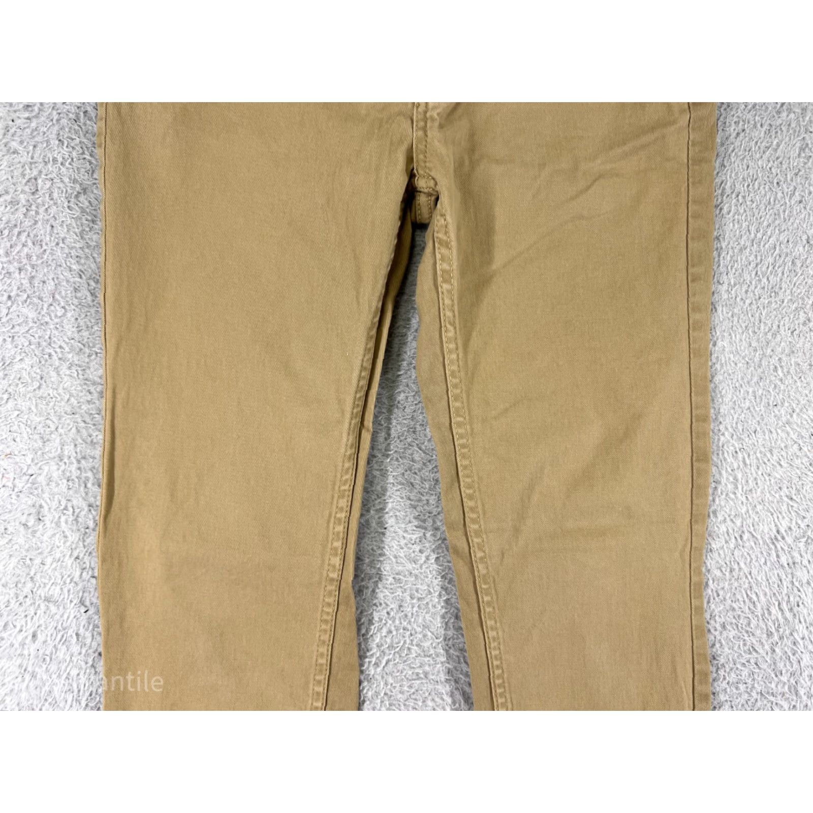 Vintage Joe's Jeans Women's Jeans Size 12 Beige Cotton Blend Straight Leg Mid Rise Fall Summer 2020s Women's Size 34" / US 12 / IT 48 - 7 Thumbnail