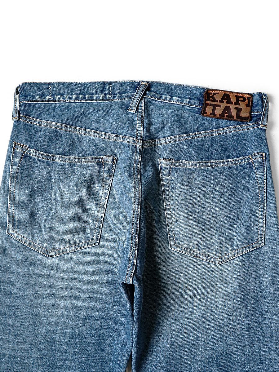 Kapital Kapital 14oz Denim pants TH straight jeans Size US 30 / EU 46 - 5 Thumbnail