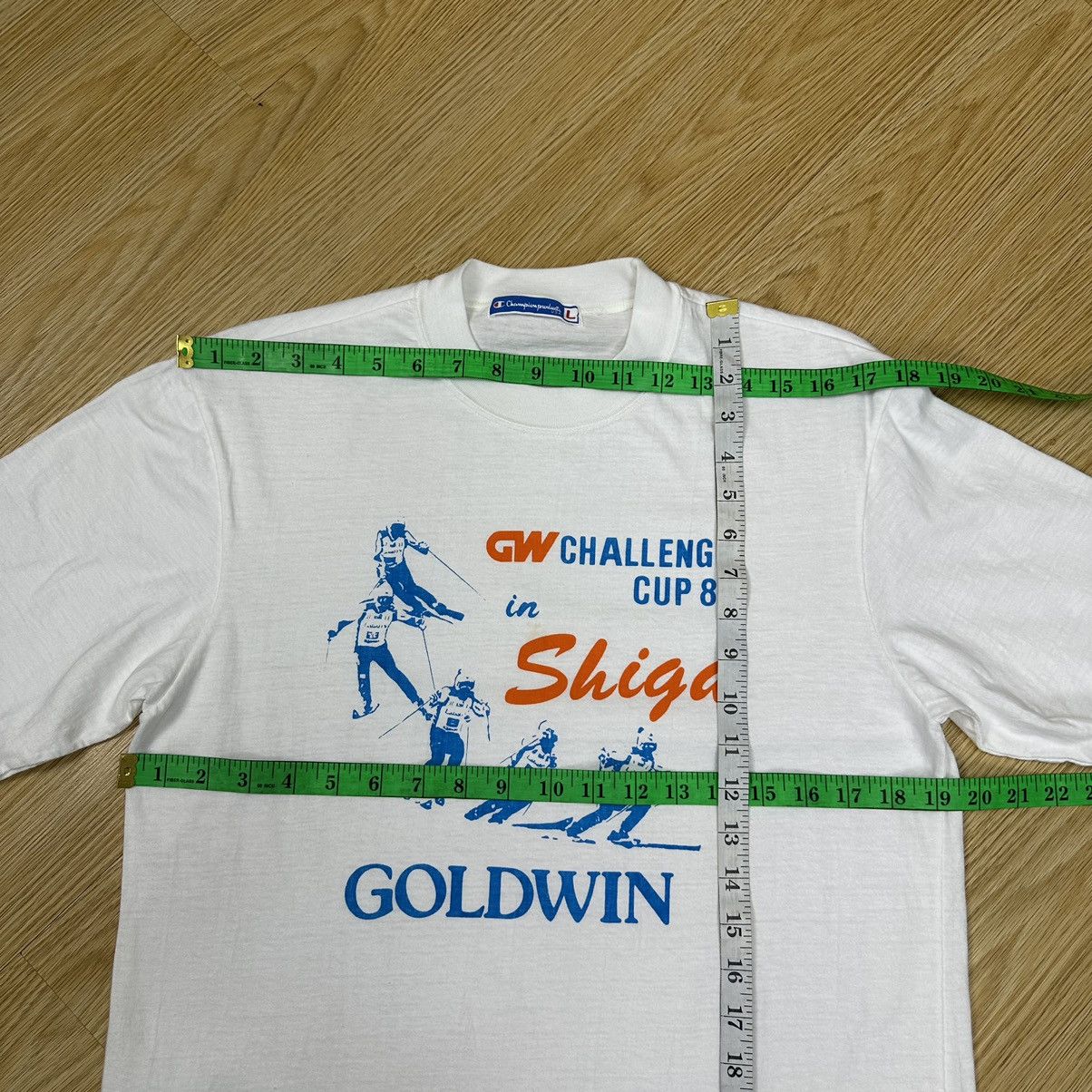 Champion Rare Goldwin Challenge Cup 80s Champion Tshirt A745 Size US L / EU 52-54 / 3 - 8 Thumbnail