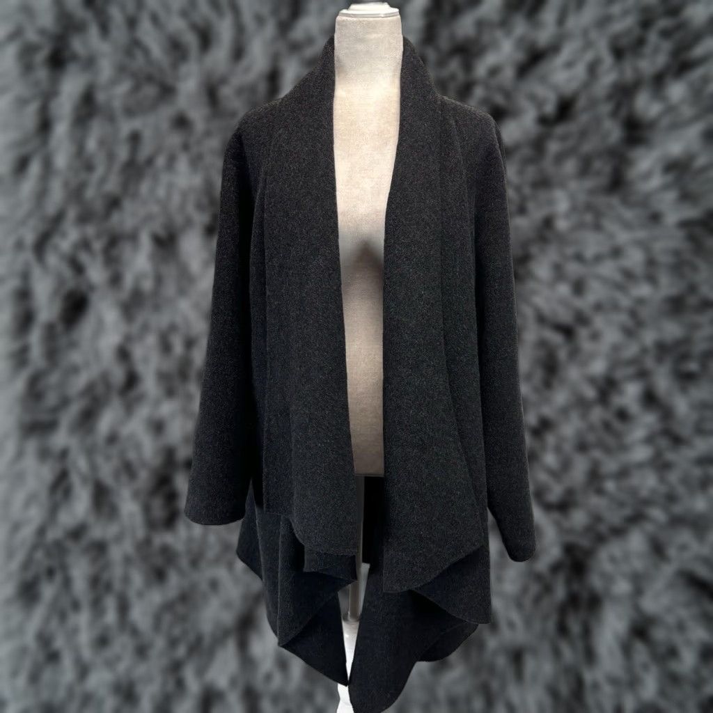 Eileen Fisher EILEEN FISHER Womens Wool Cardigan Sweater Jacket Gray XL Size XL / US 12-14 / IT 48-50 - 1 Thumbnail