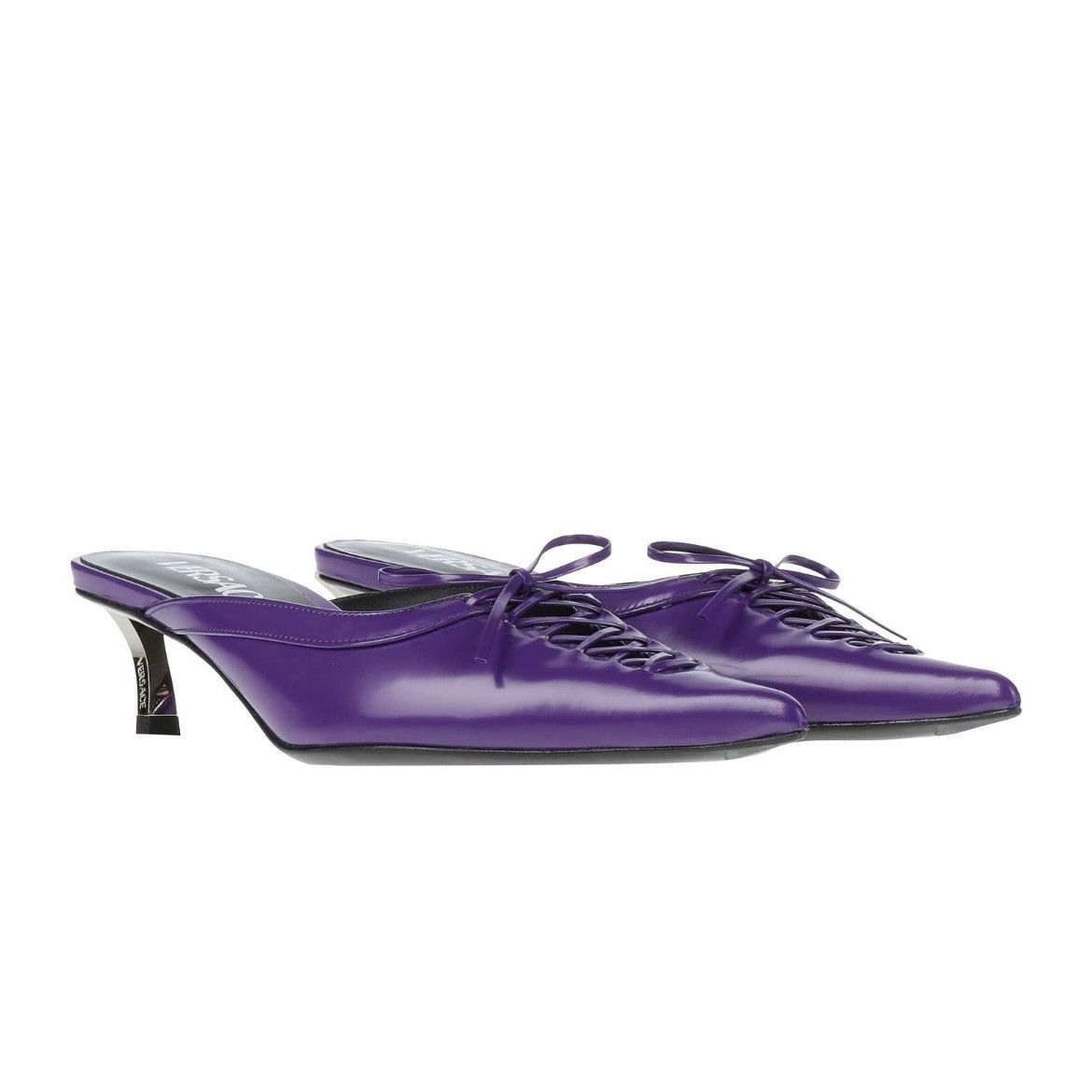 Versace Versace Runaway Pin-Point 50mm Mules Size US 6 / IT 36 - 8 Thumbnail