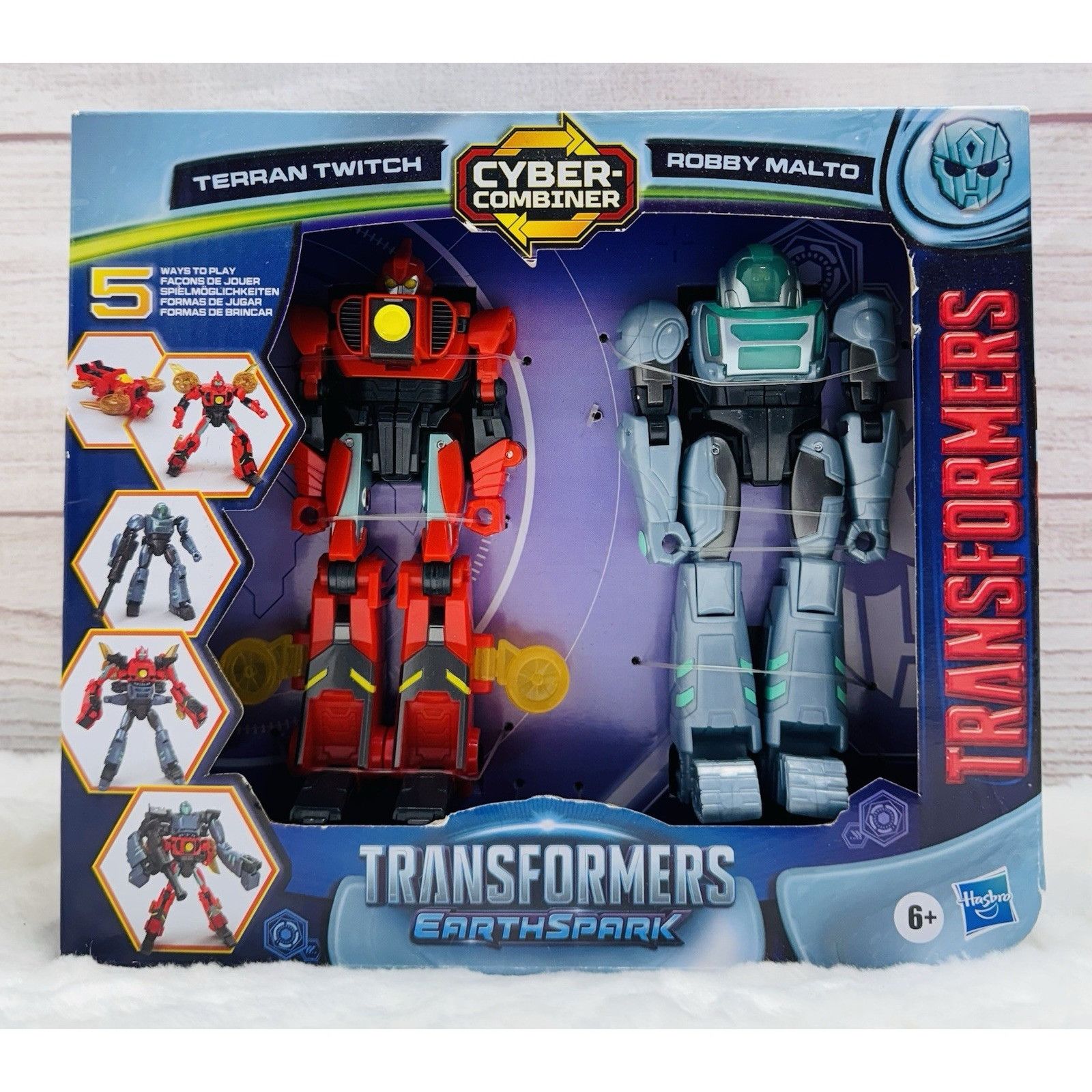 Other Hasbro Transformers EarthSpark Cyber-Combiner Terran Twitch Size ONE SIZE - 1 Thumbnail